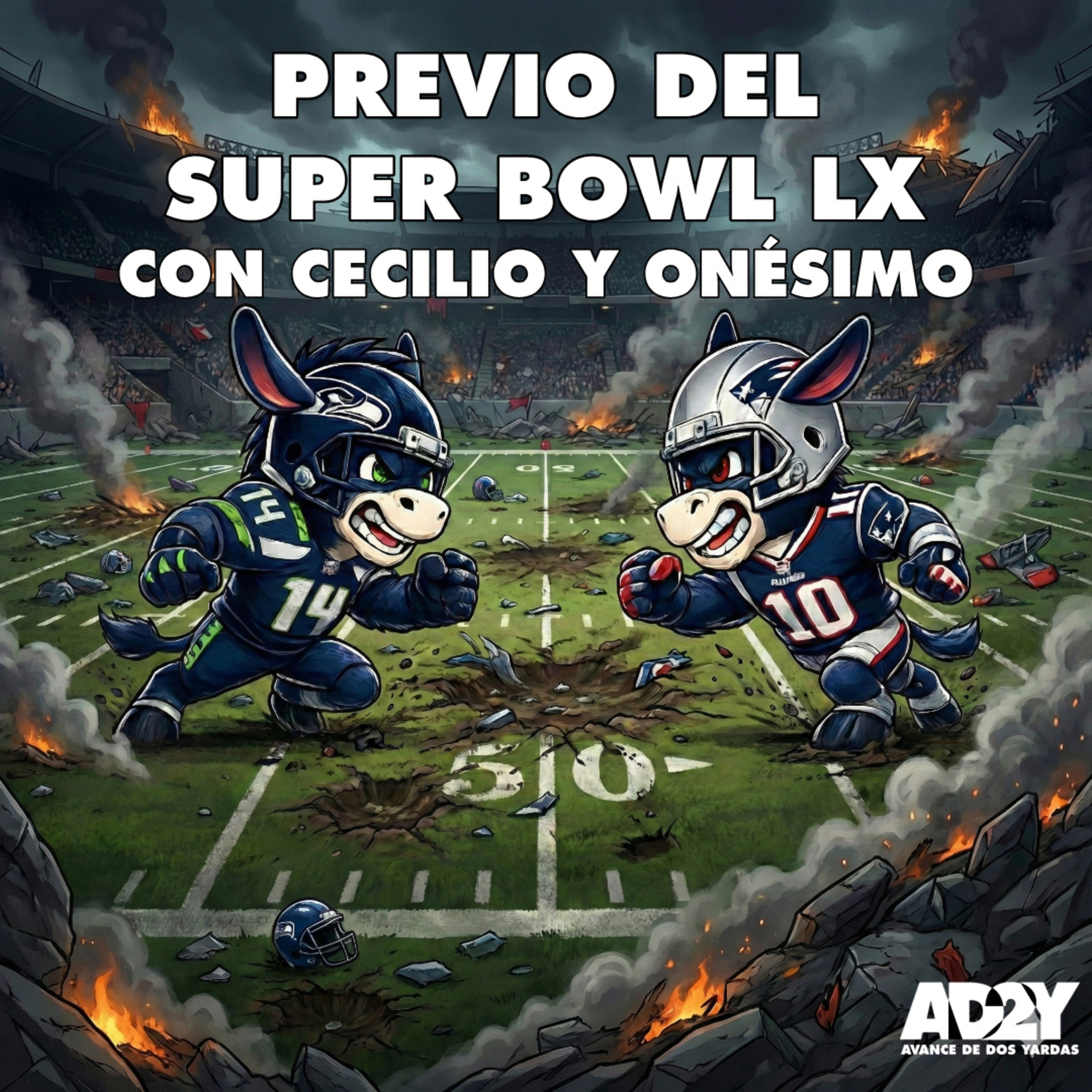 Portada de Avance de Dos Yardas