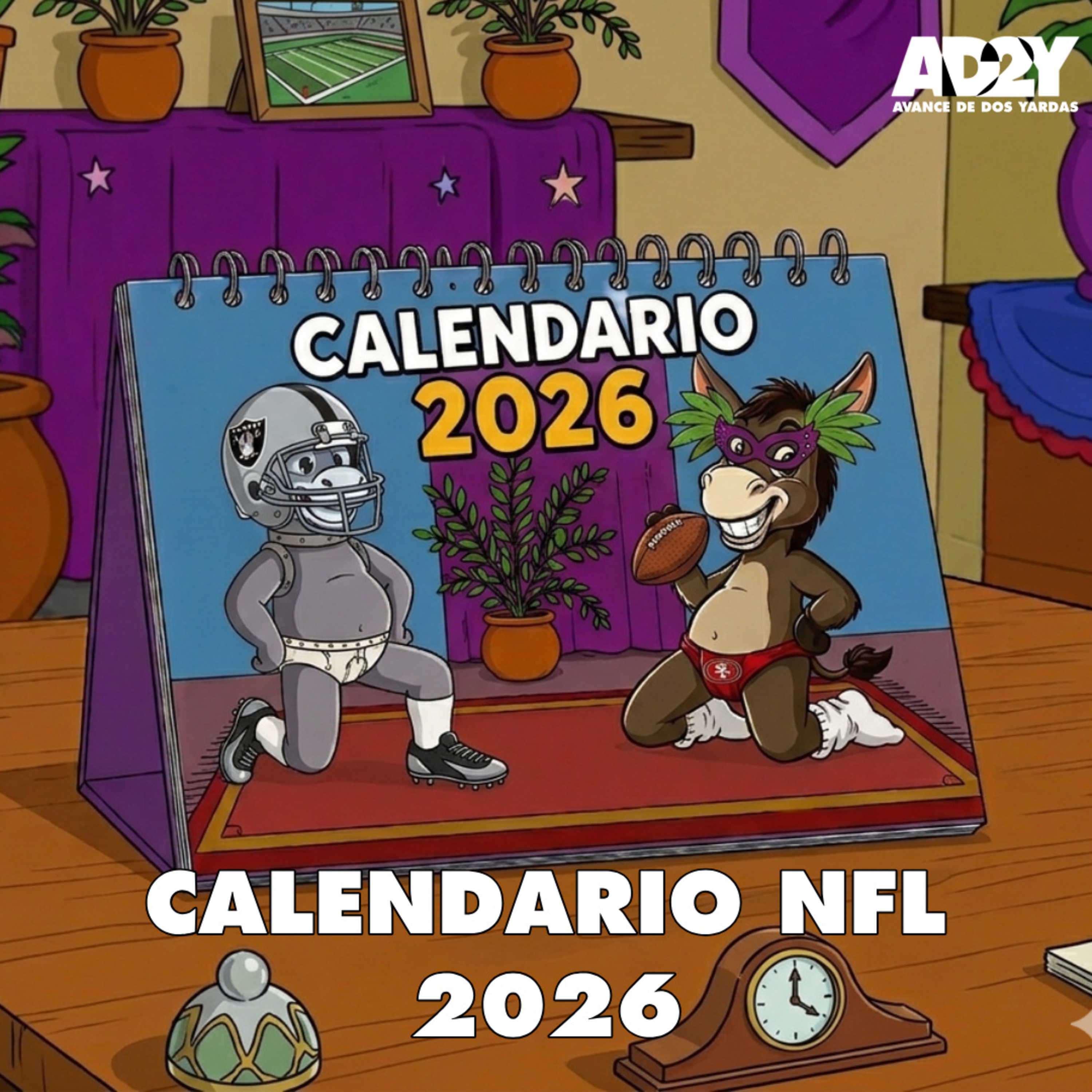 Portada de Avance de Dos Yardas
