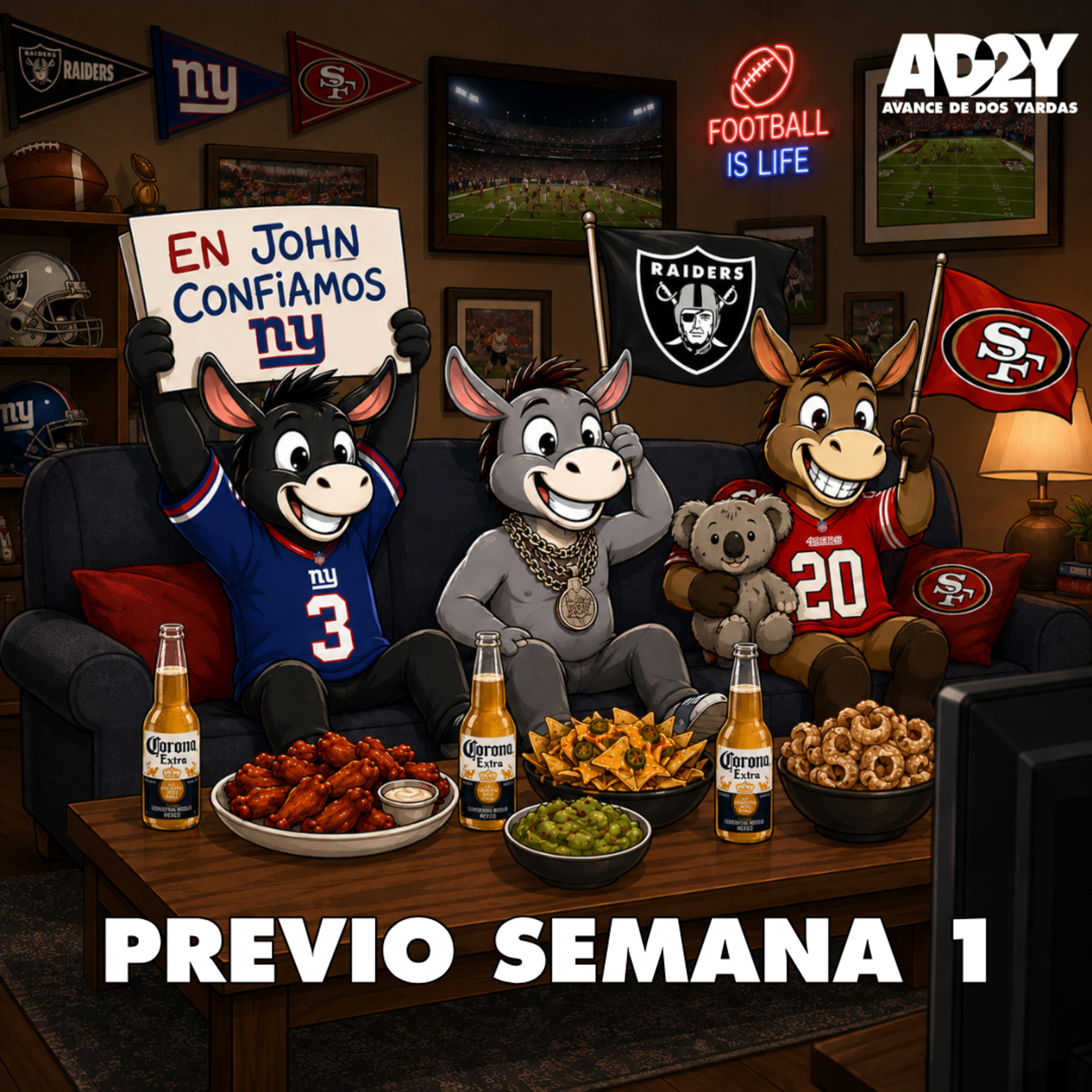 Portada de Avance de Dos Yardas