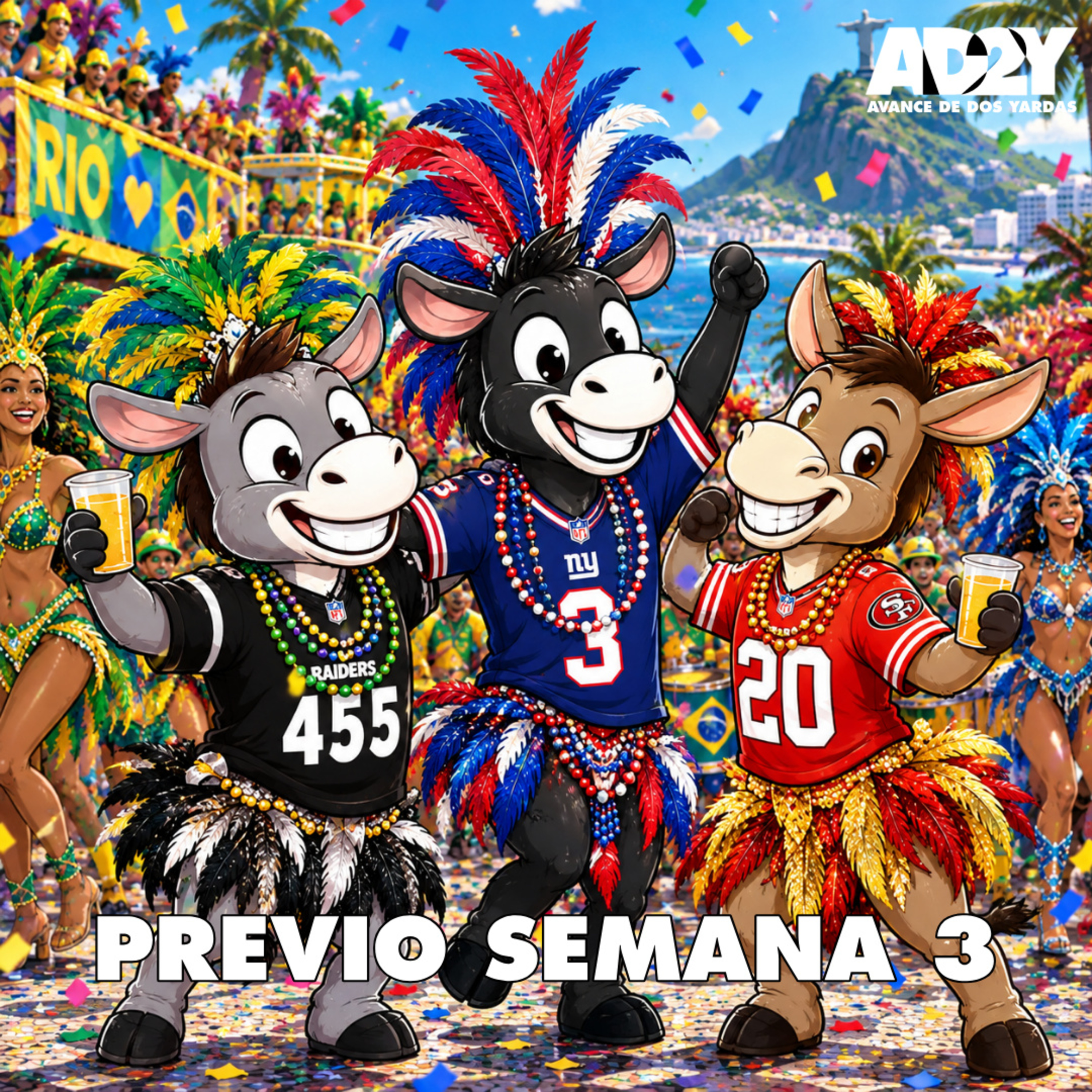 Portada de Avance de Dos Yardas