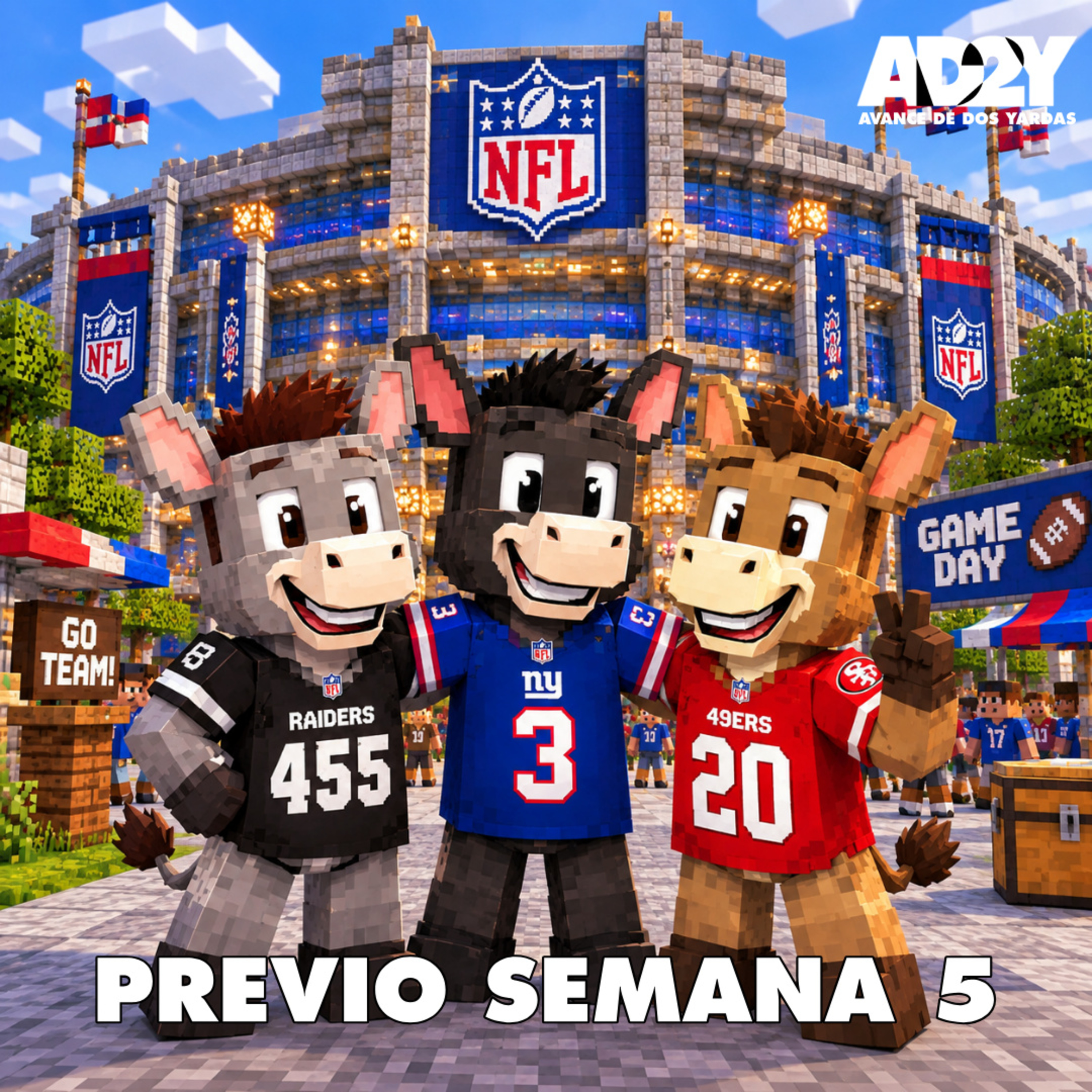 Portada de Avance de Dos Yardas