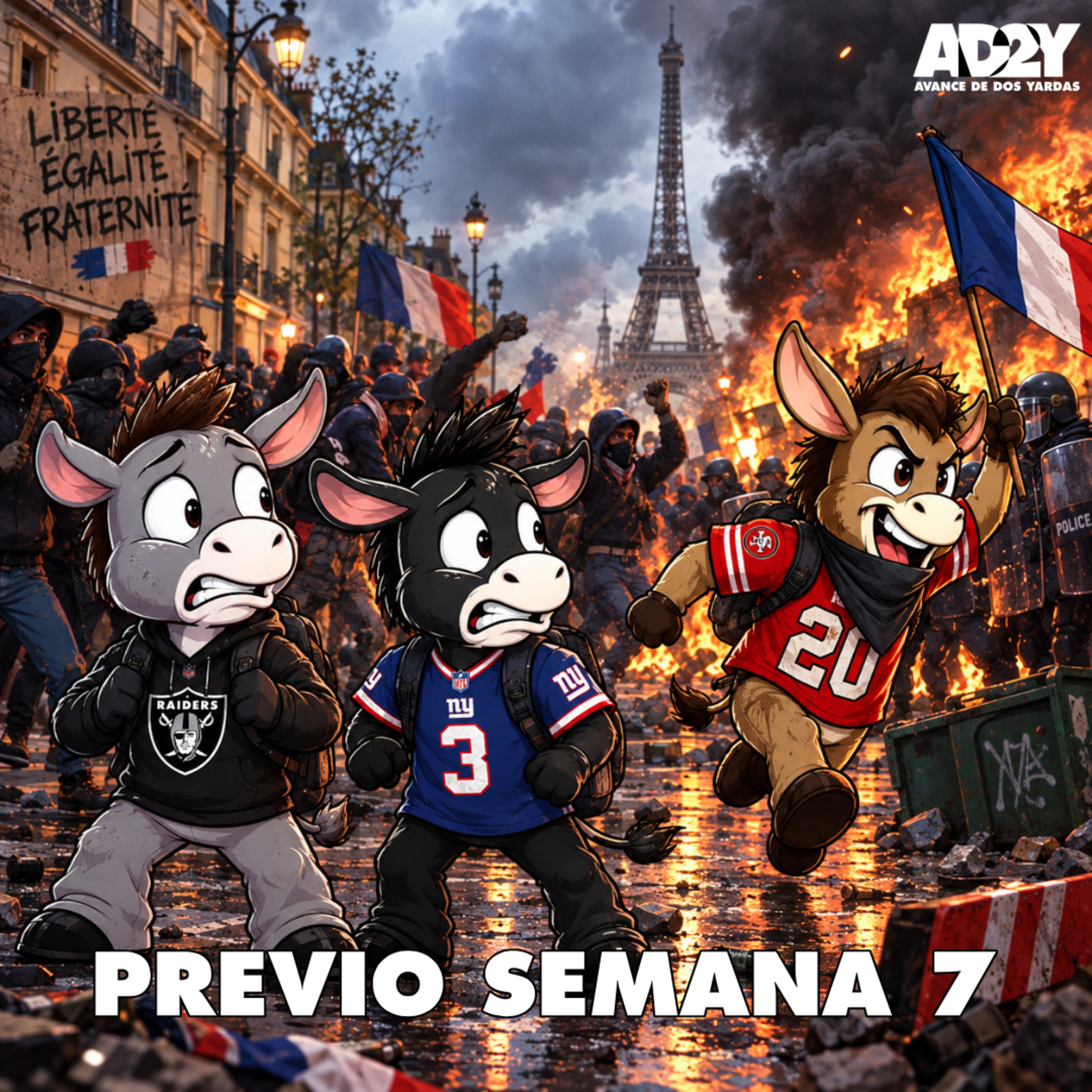 Portada de Avance de Dos Yardas