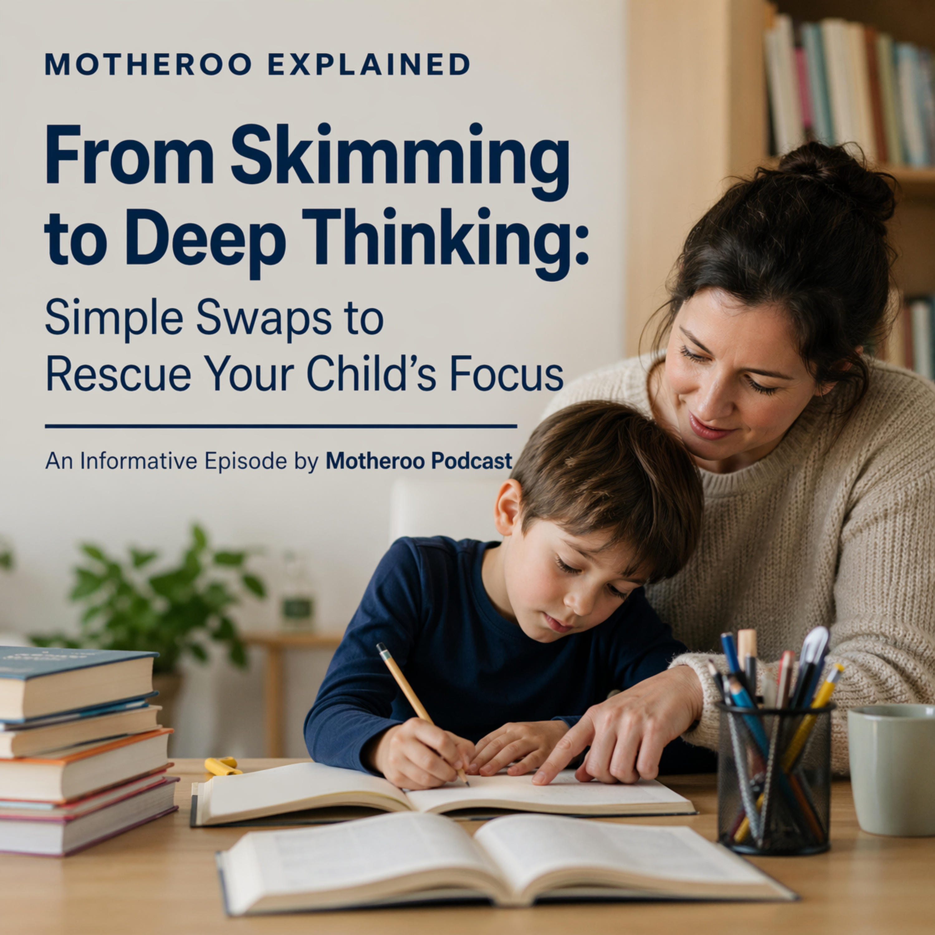 From Skimming to Deep Thinking: Simple Swaps to Rescue Your Child’s Focus episode artwork