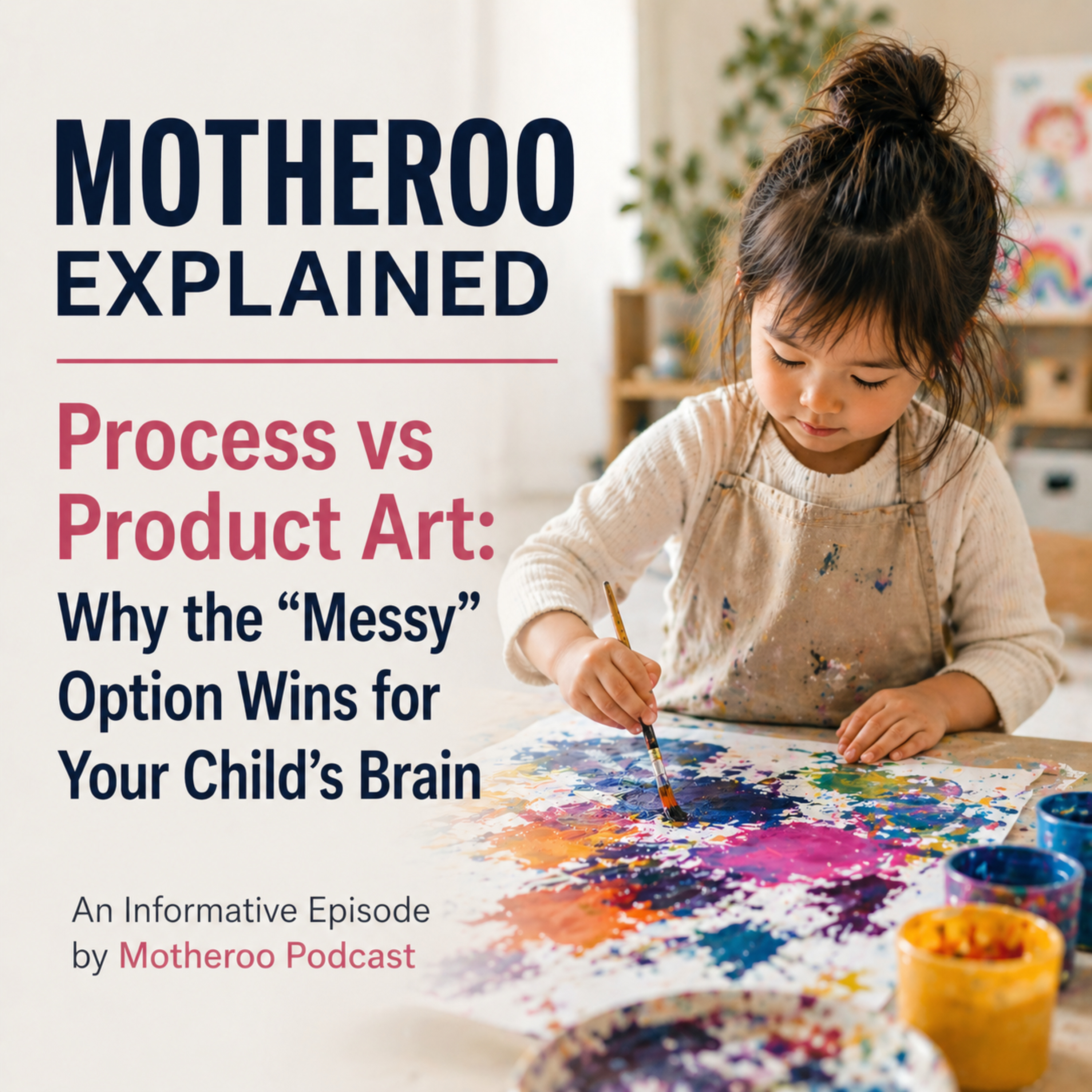 Process vs Product Art: Why the “Messy” Option Wins for Your Child’s Brain episode artwork