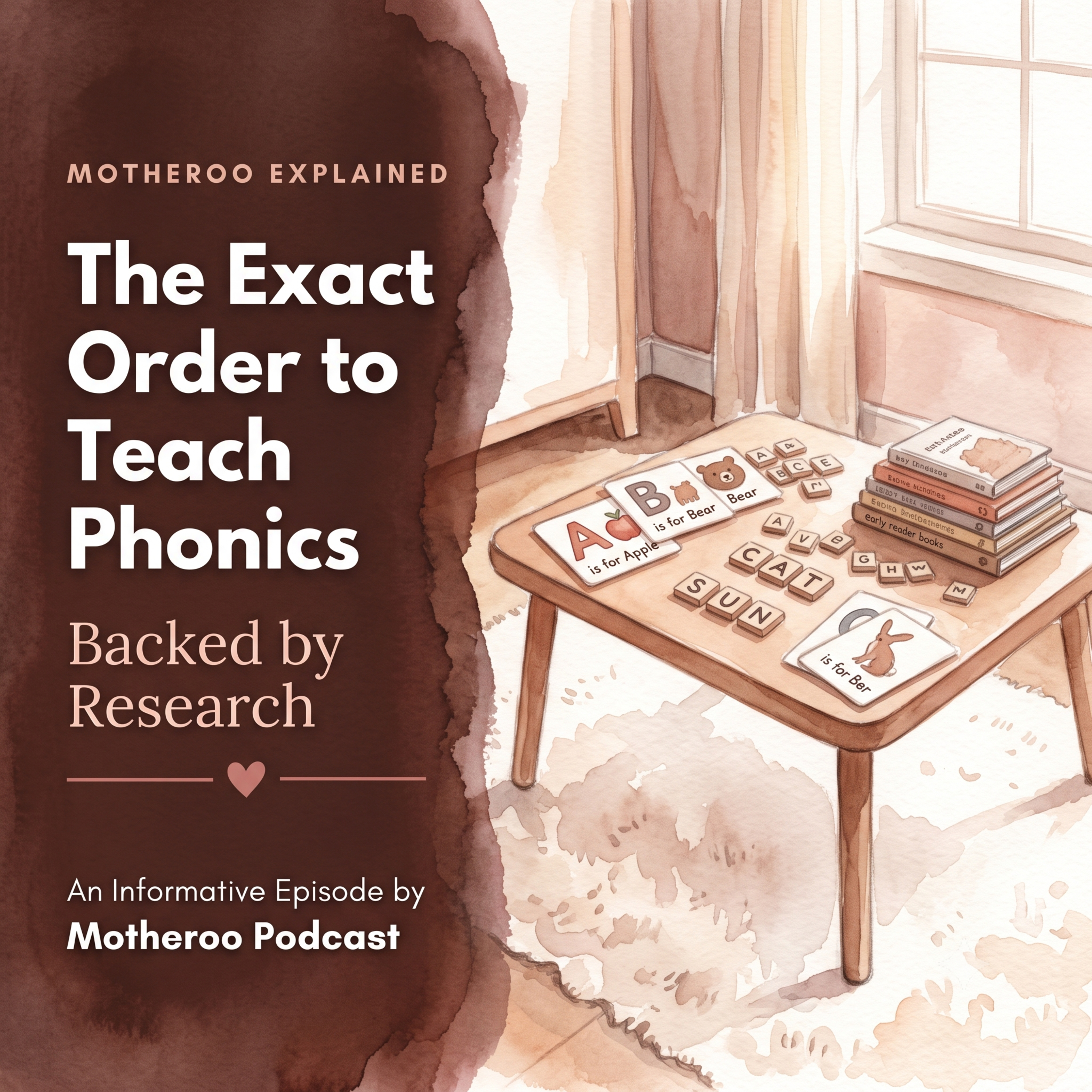 The Exact Order to Teach Phonics, Backed by Research episode artwork