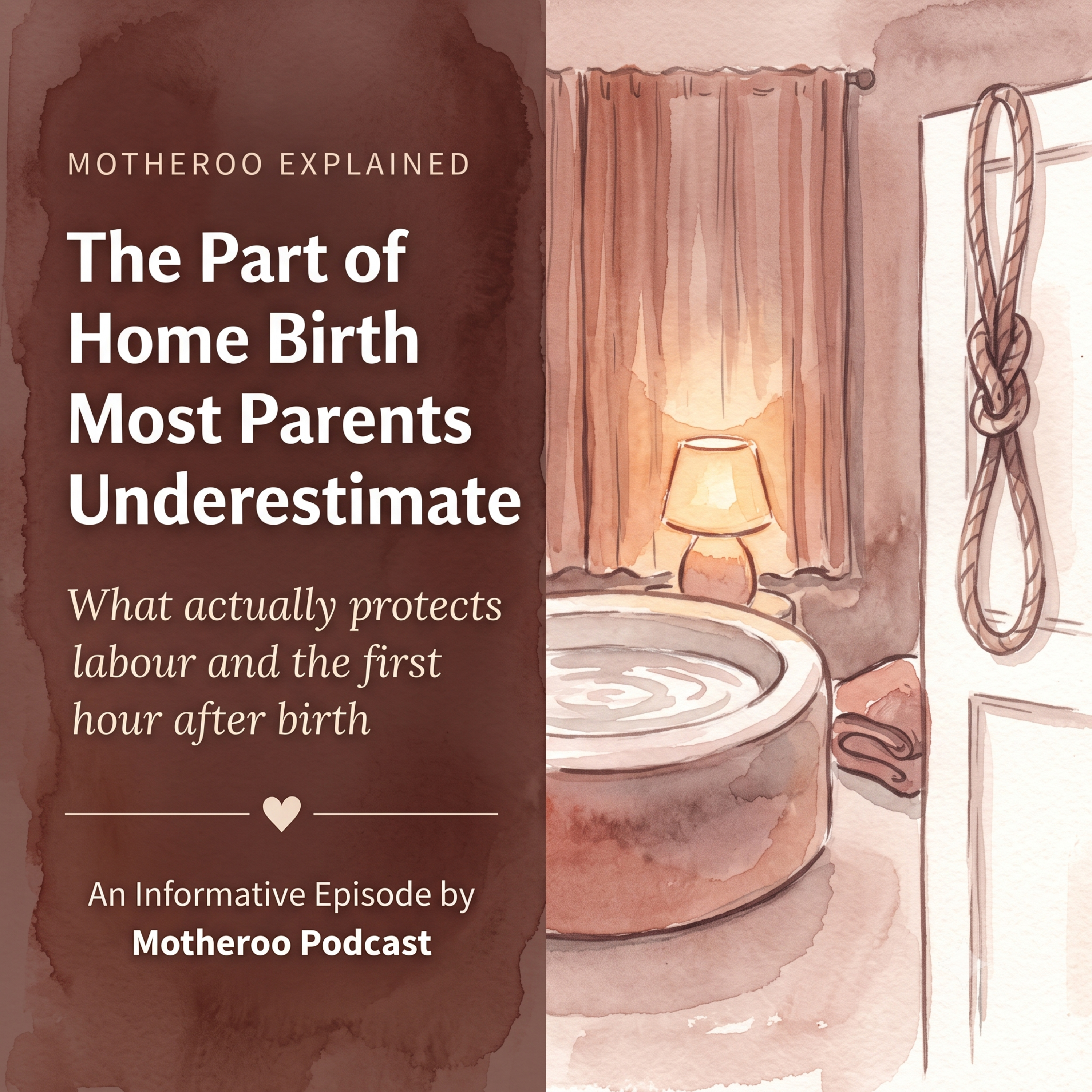 The part of home birth most first-time parents underestimate episode artwork