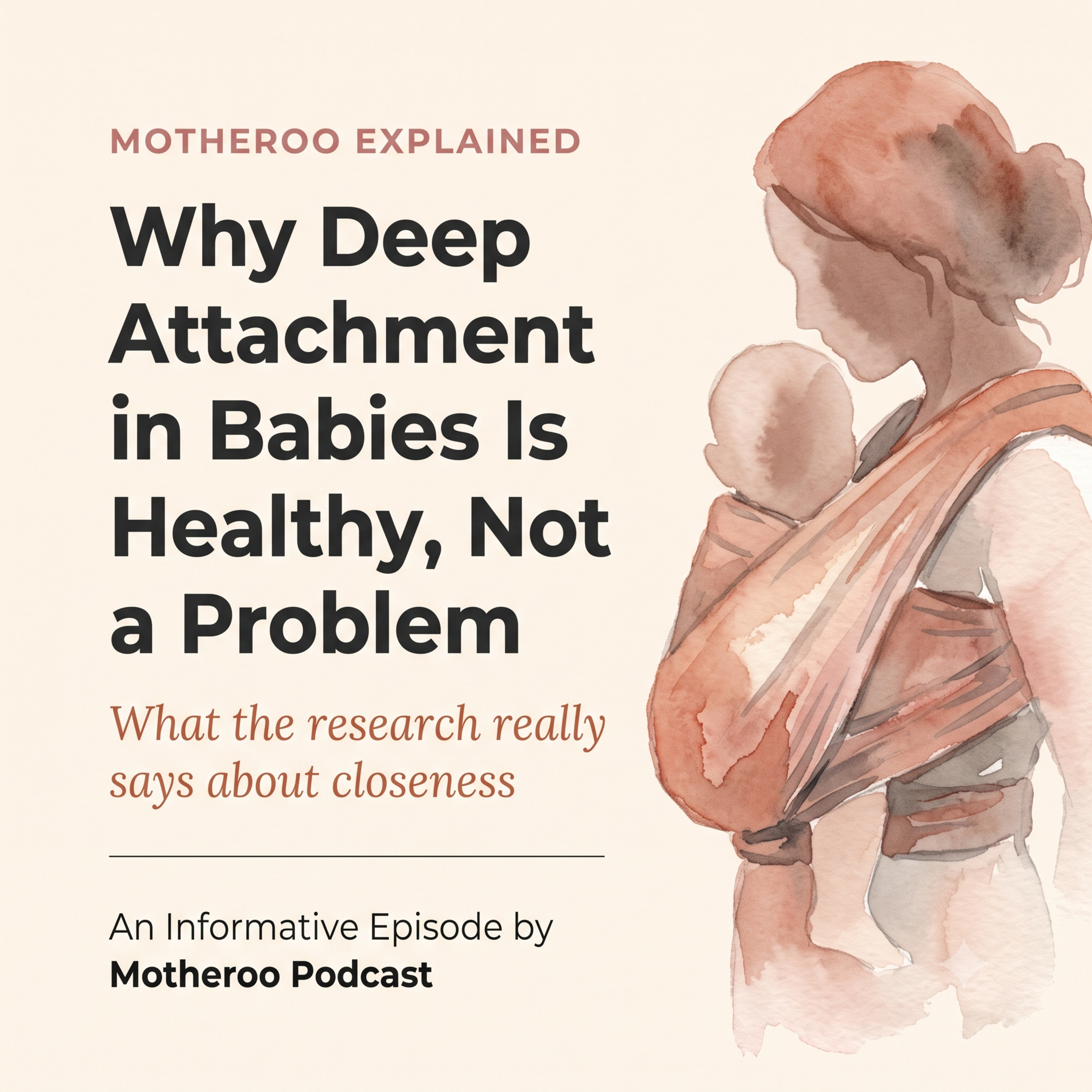 Why Deep Attachment in Babies Is Healthy, Not a Problem episode artwork