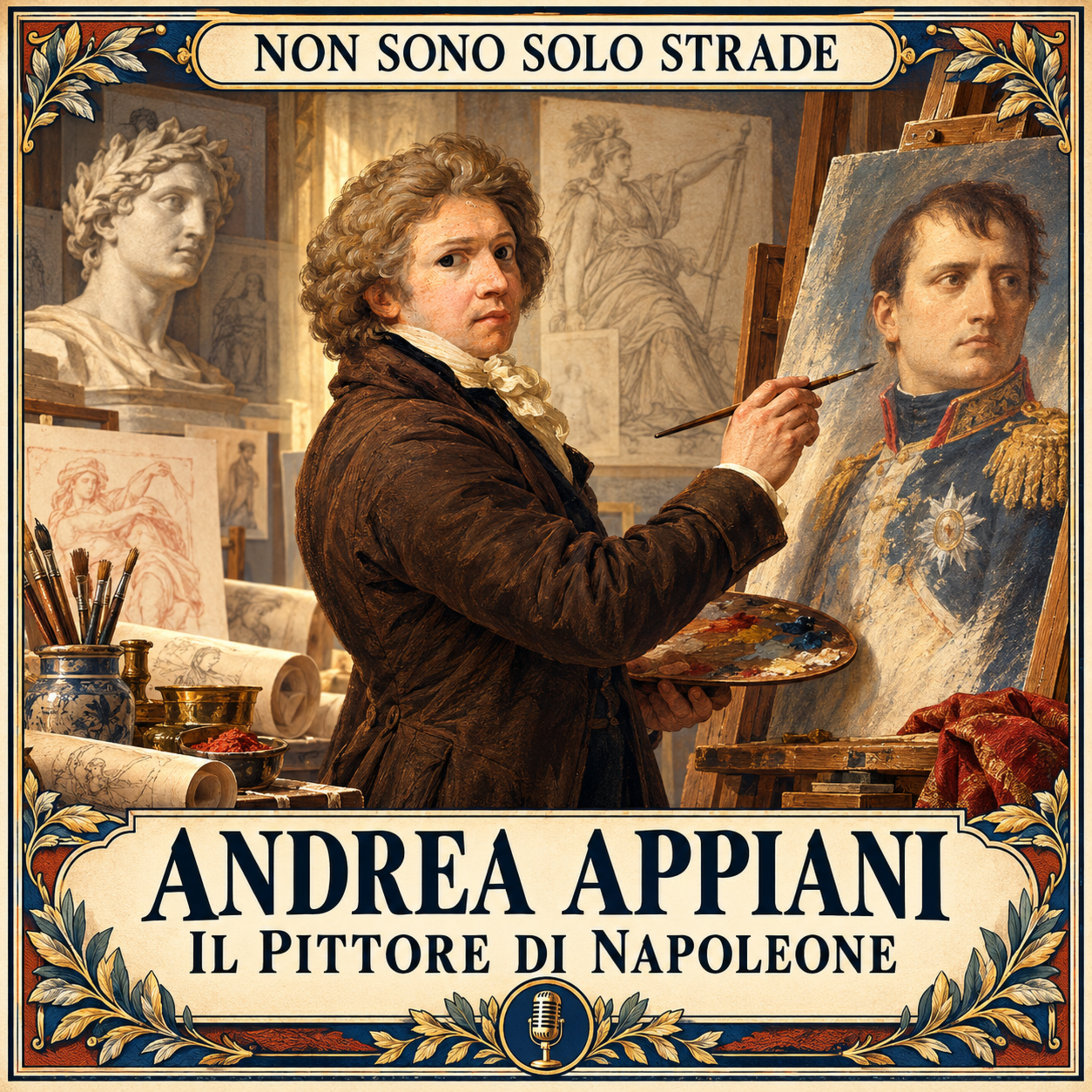 Copertina della puntata Andrea Appiani: il ragazzo che scelse la pittura e conquistò Napoleone