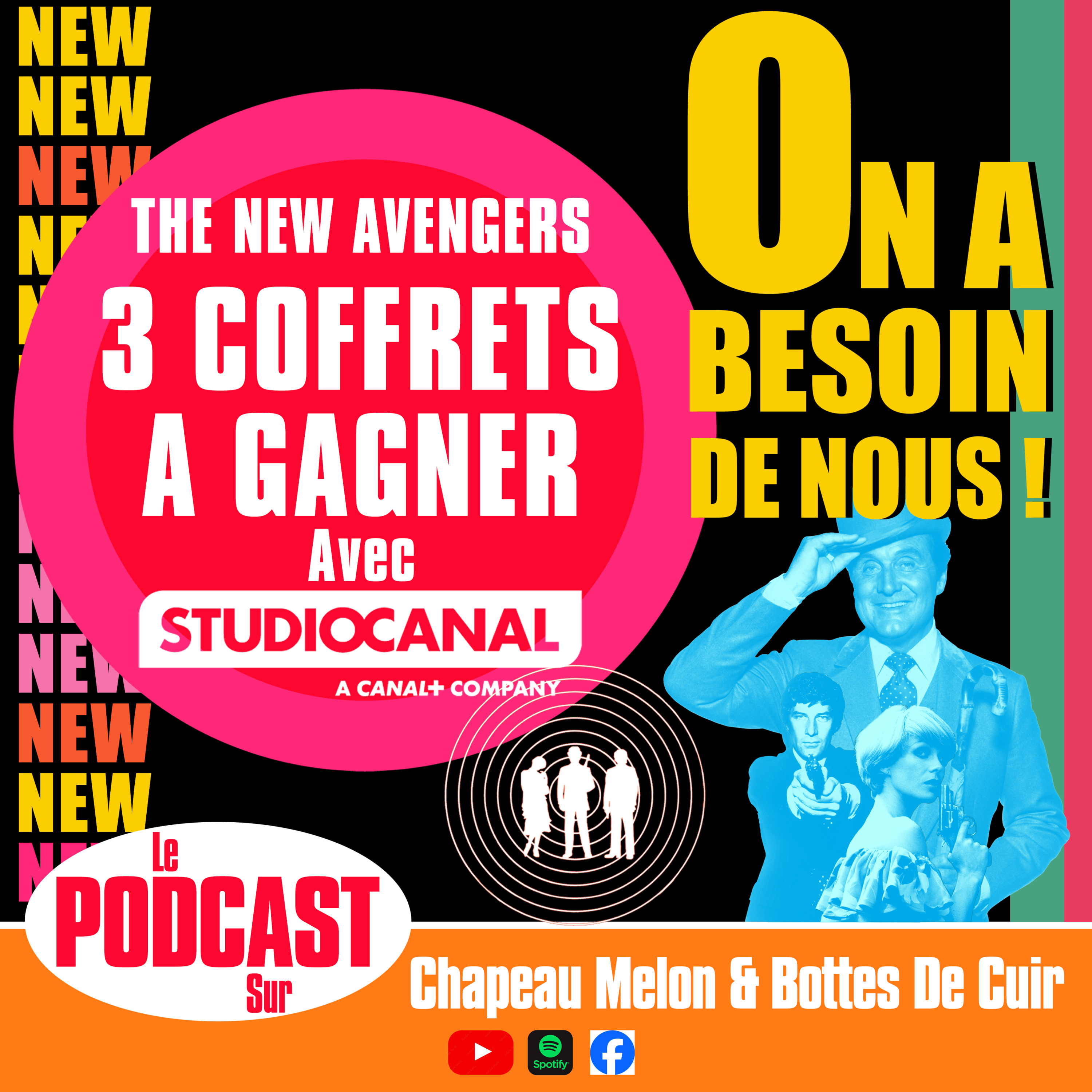 Chapeau Melon et Bottes de cuir (ASD + Podcast)