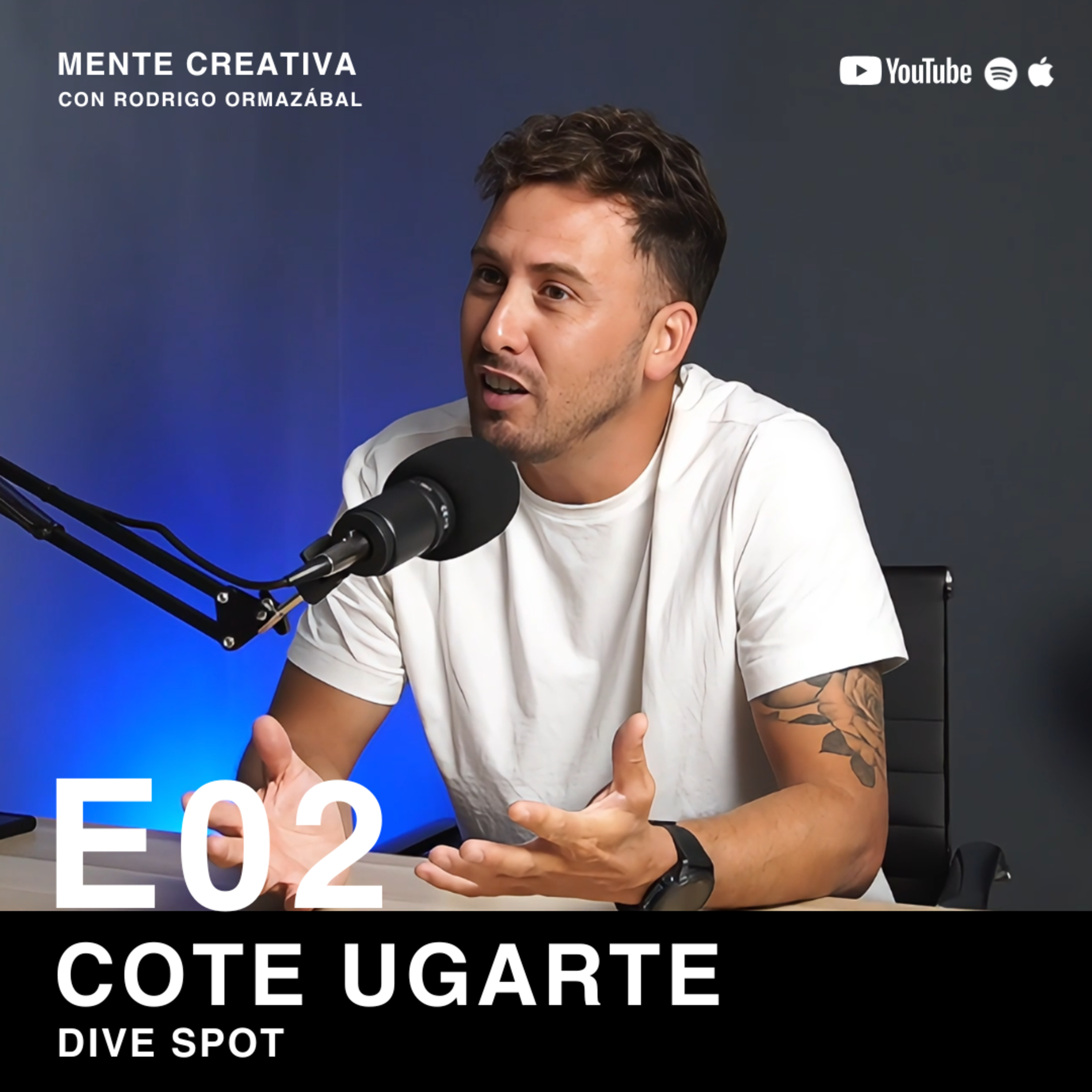 Buceo: El hobby que libera la mente y despierta nuevas ideas con Cote Ugarte | MC #02 episode artwork
