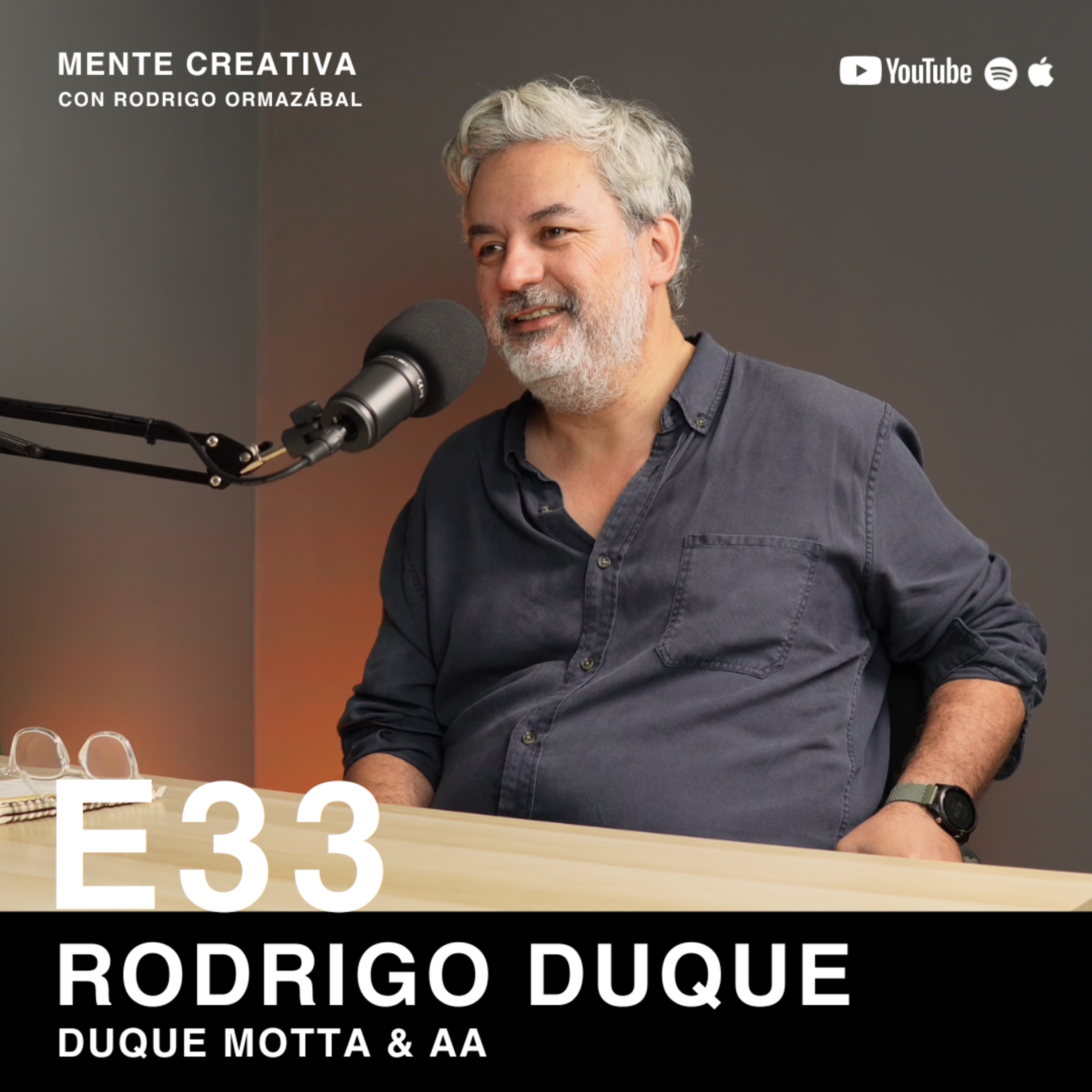La Arquitectura Cristaliza un Momento con Rodrigo Duque | MC #33 episode artwork