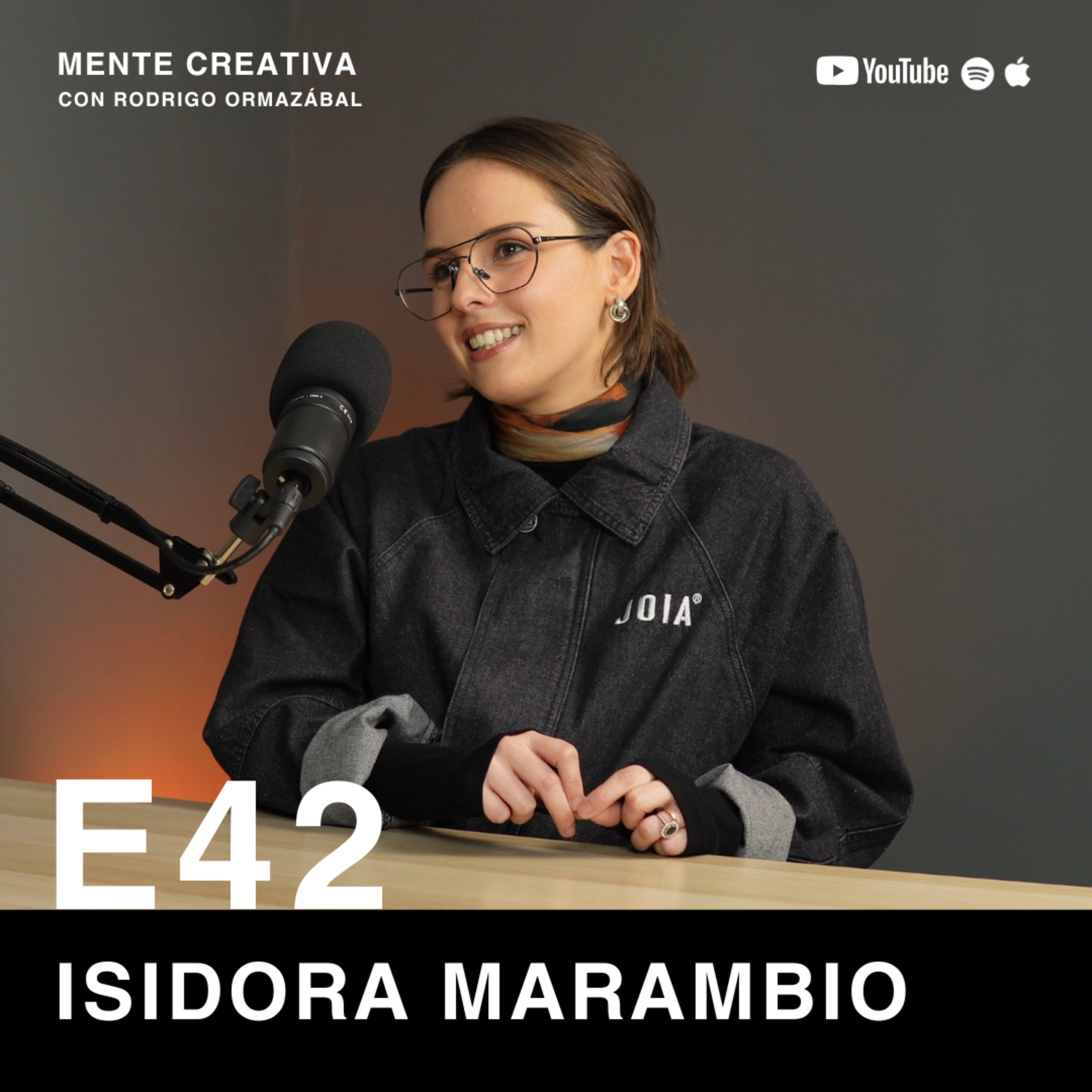 Vivir del Diseño Gráfico en tiempos de IA con Isidora Marambio | MC #42 episode artwork