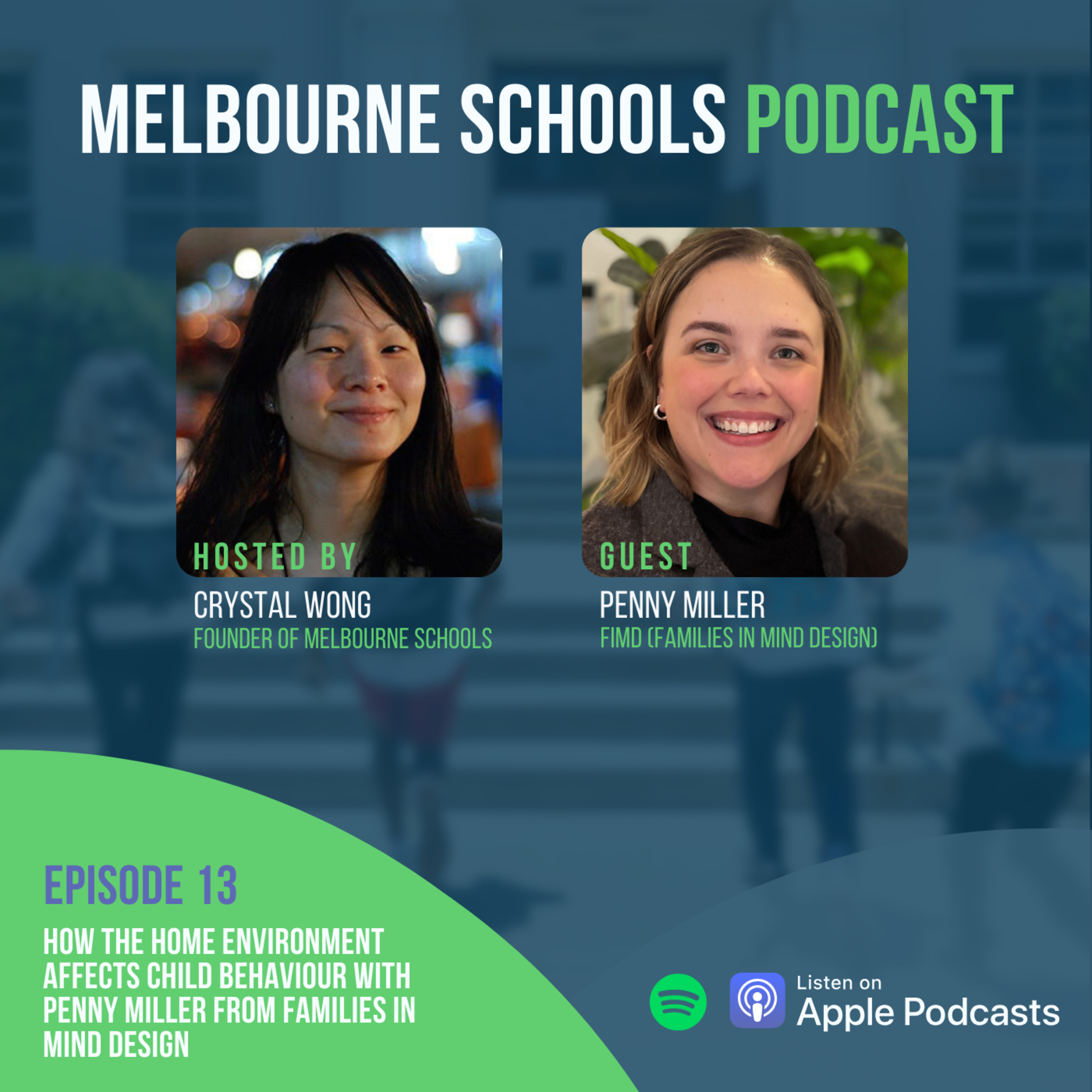 How the home environment affects child behaviour with Penny Miller from Families In Mind Design