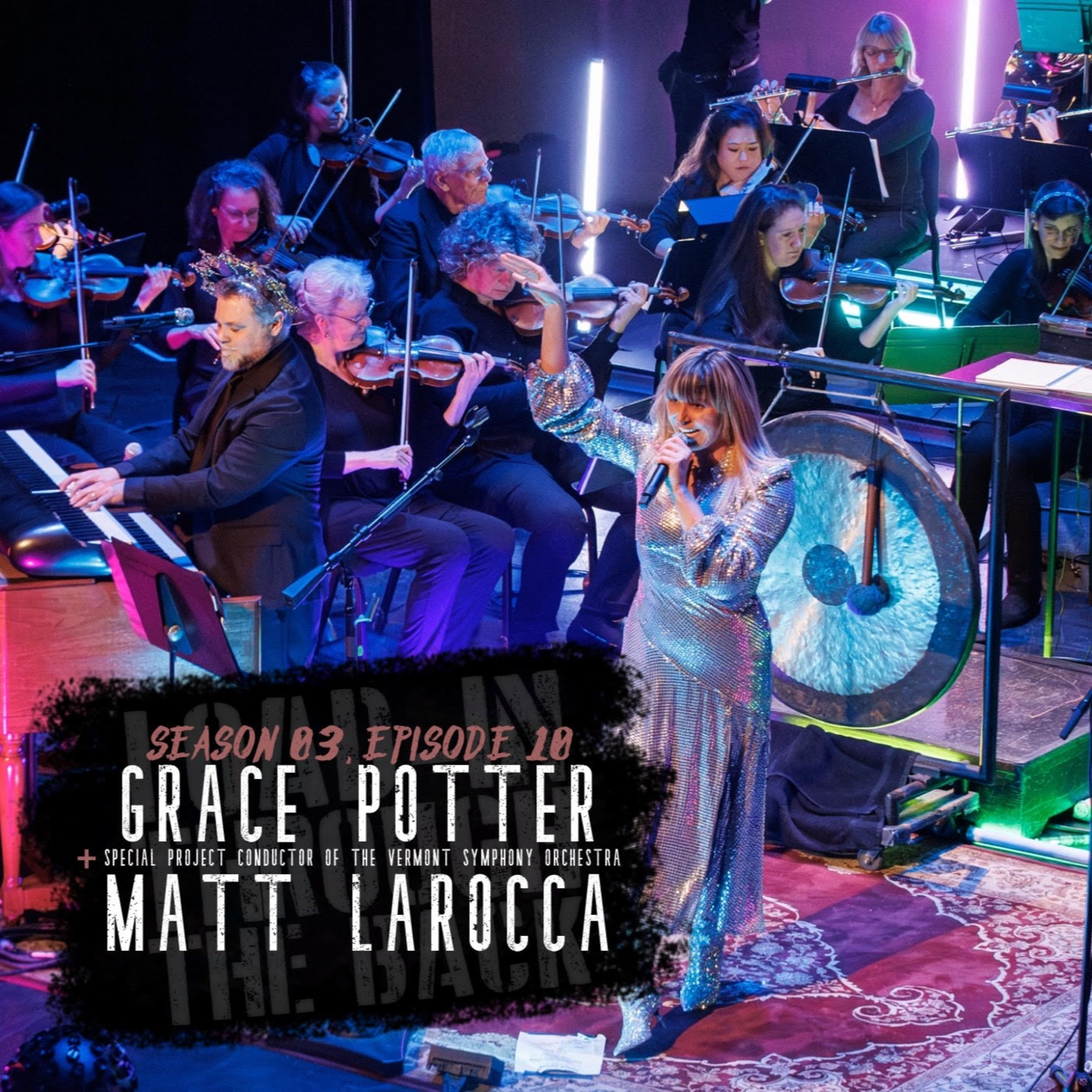 Grace Potter and Vermont Symphony Orchestra Conductor Matt LaRocca