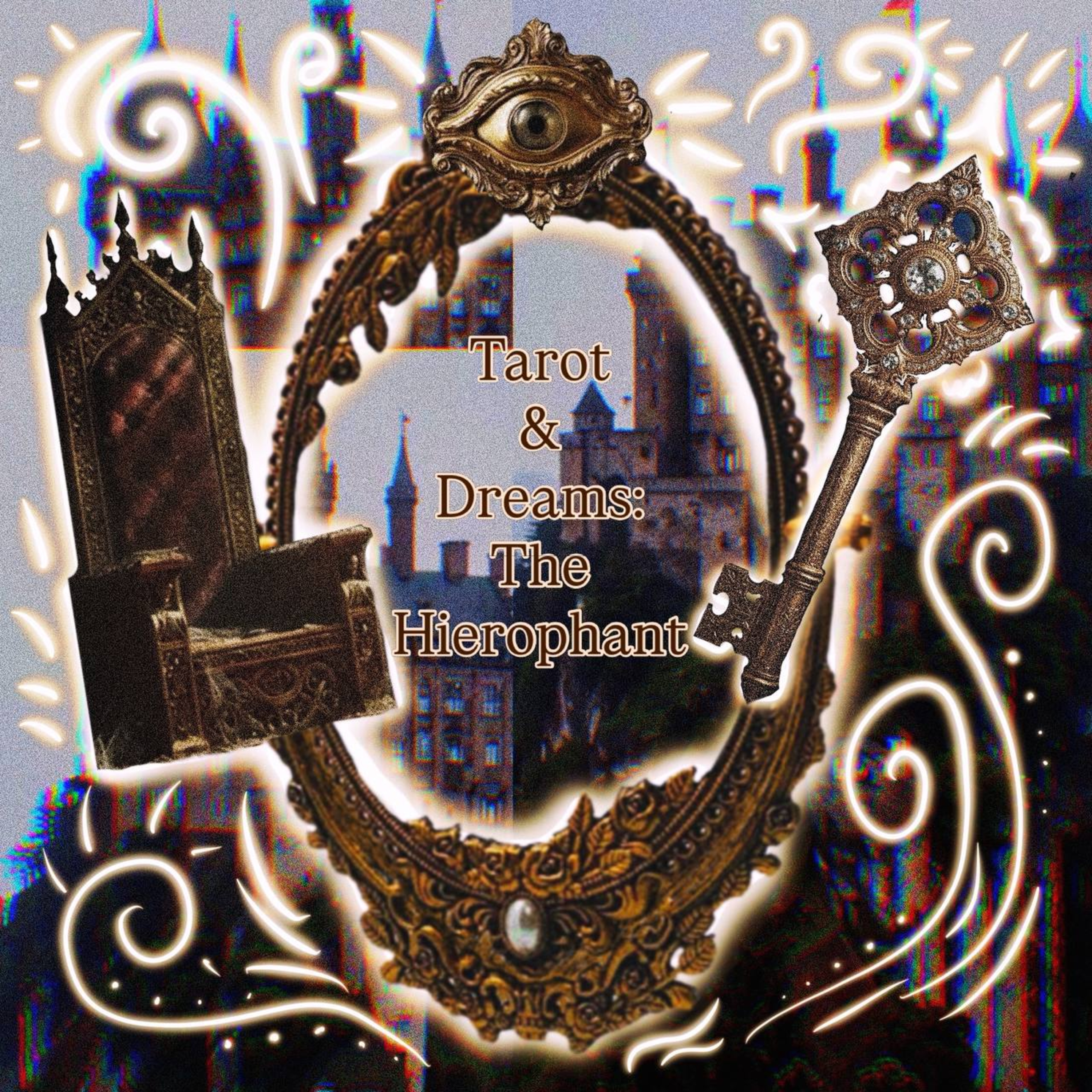 s2 e32: Tarot & Dreams | The Hierophant episode artwork