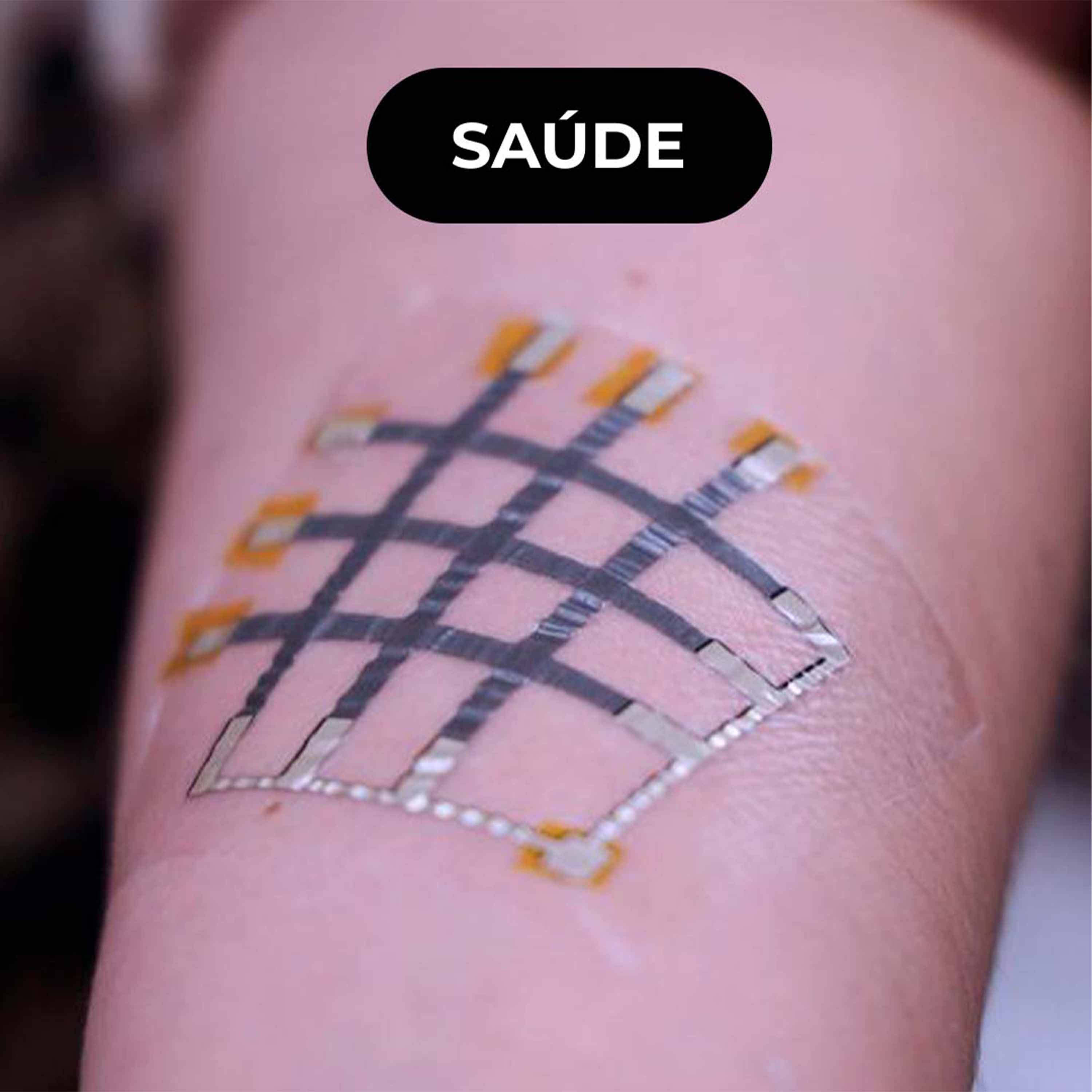 🌡️ Tatuagem eletrónica que mede temperatura criada por portugueses
