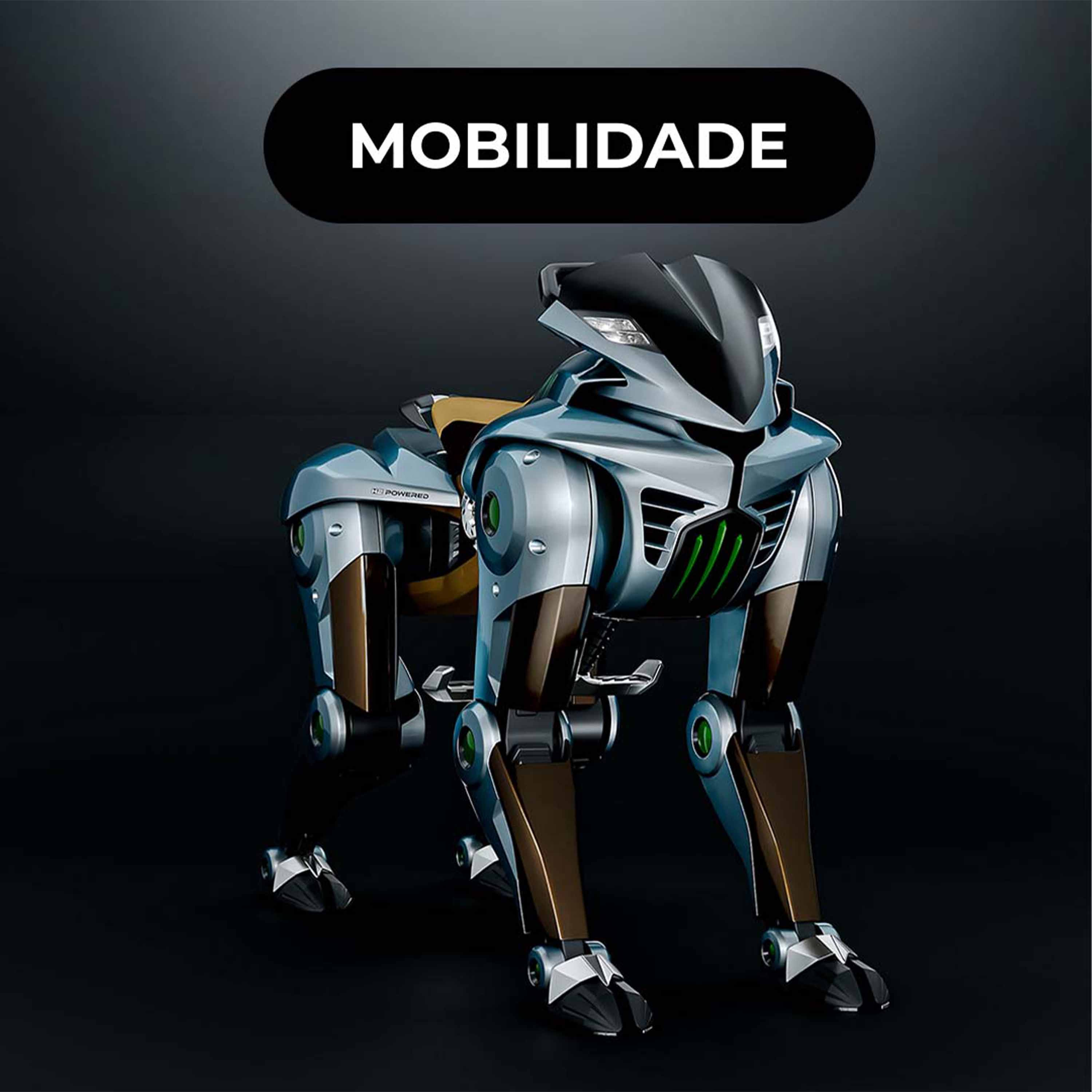 🤖 Corleo: um robô de quatro patas para montanhas e terrenos acidentados