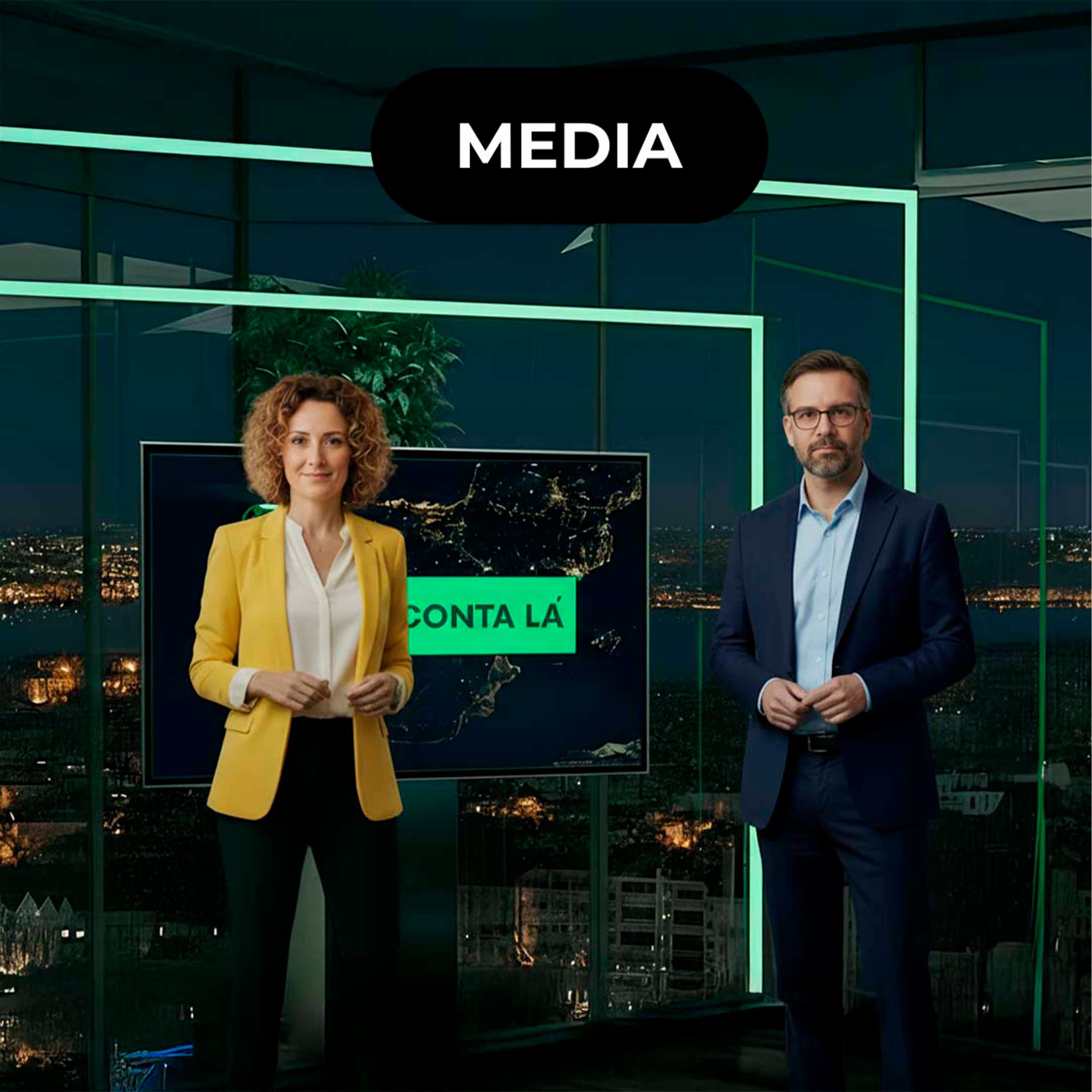 🇵🇹 Conta Lá: o primeiro canal português com apresentadores virtuais