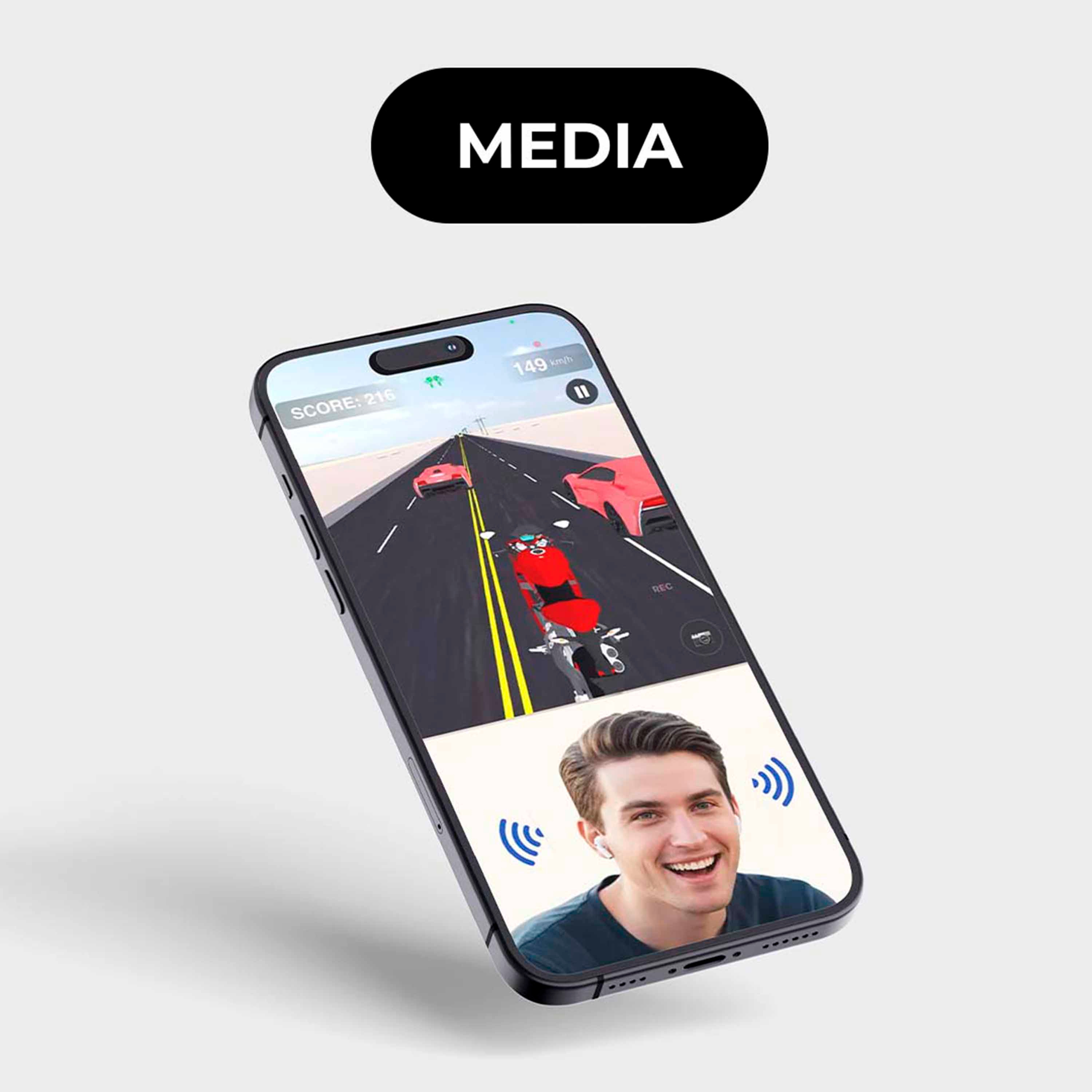 👂 RidePods, uma a app que torna os AirPods num volante virtual