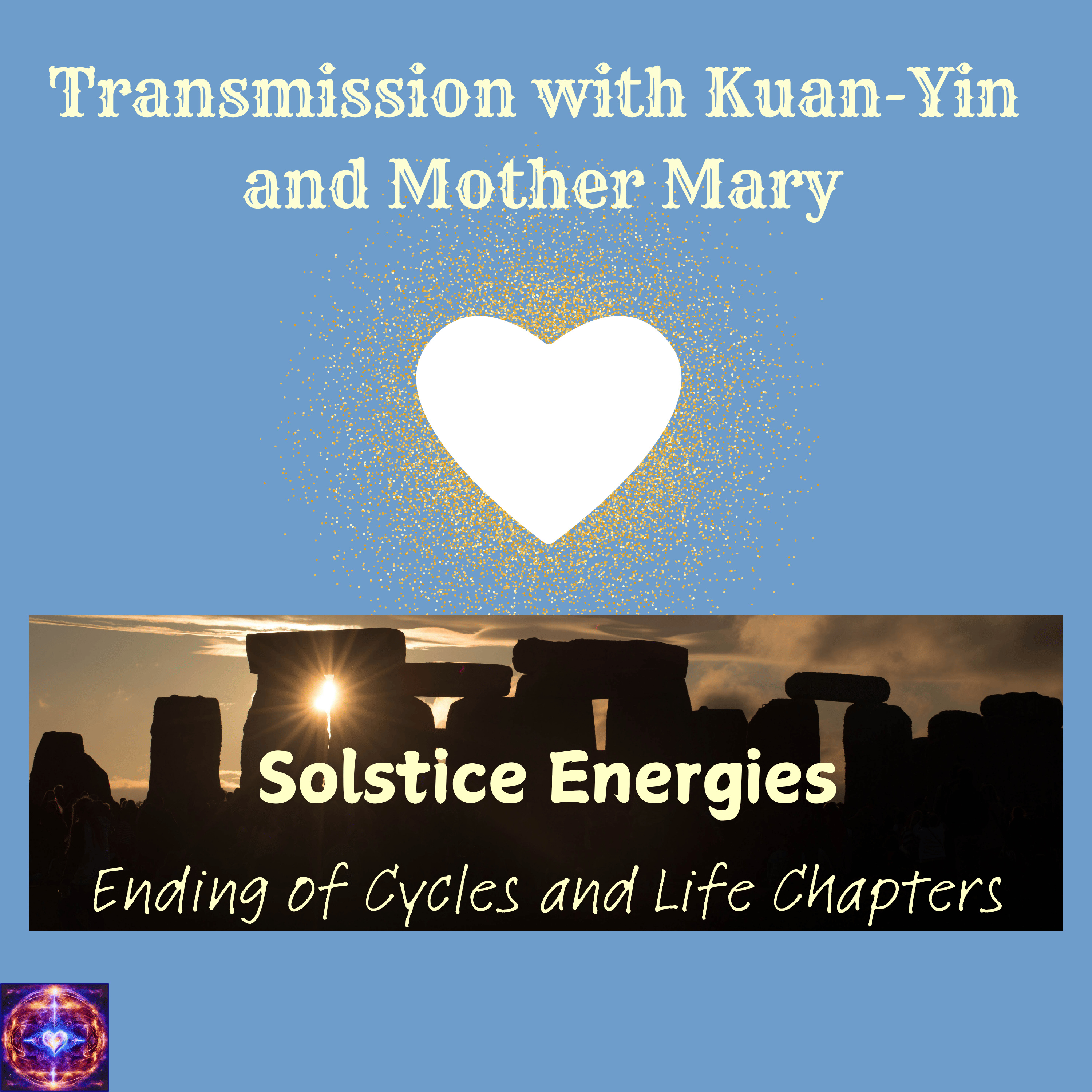 Kuan-Yin and Mother Mary: Inner Heart Sanctuary, Healing Grief, Loss and Sadness episode artwork