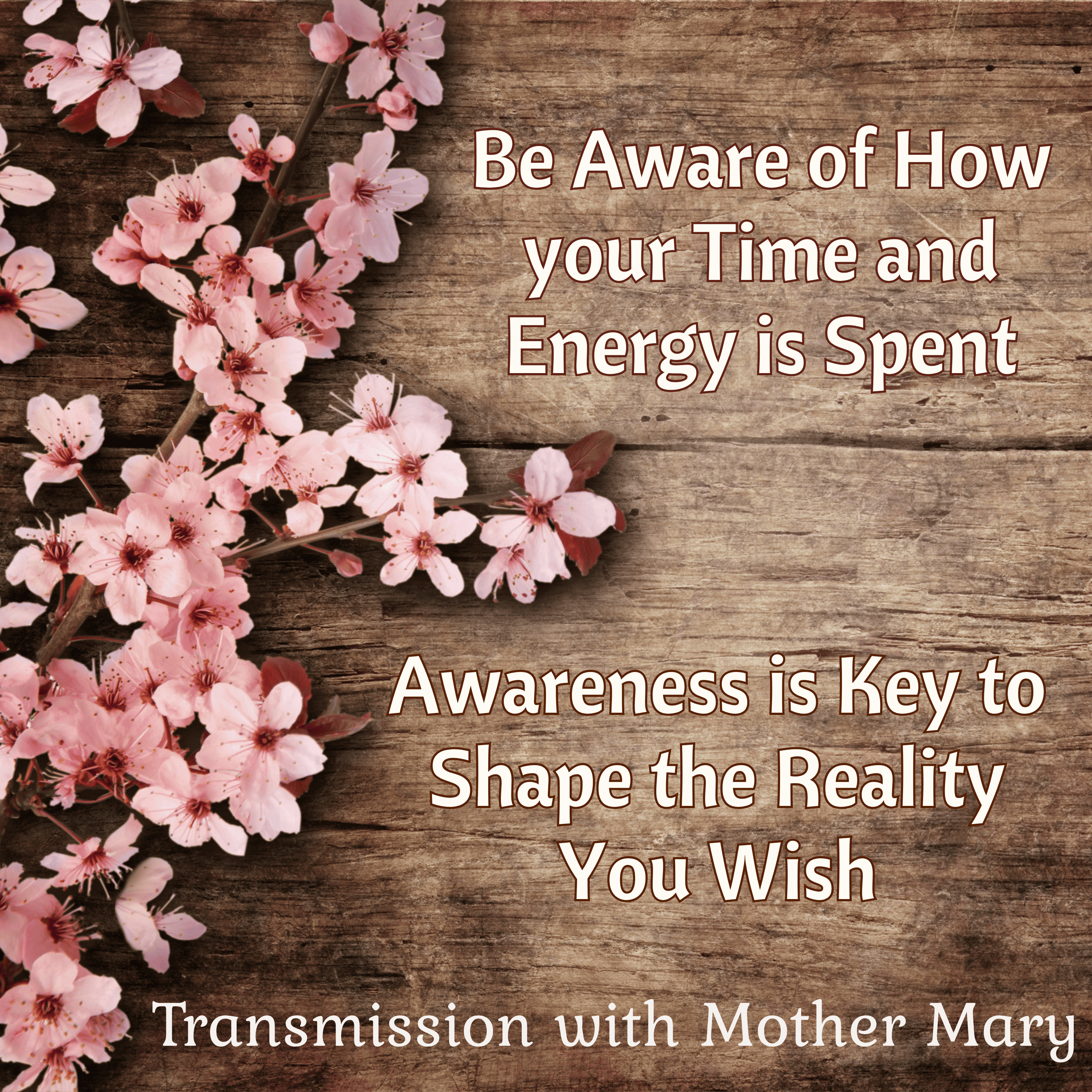 Mother Mary: Become Aware of your Time and Energy to Shape Your Reality; 2025 Restructuring Changes episode artwork