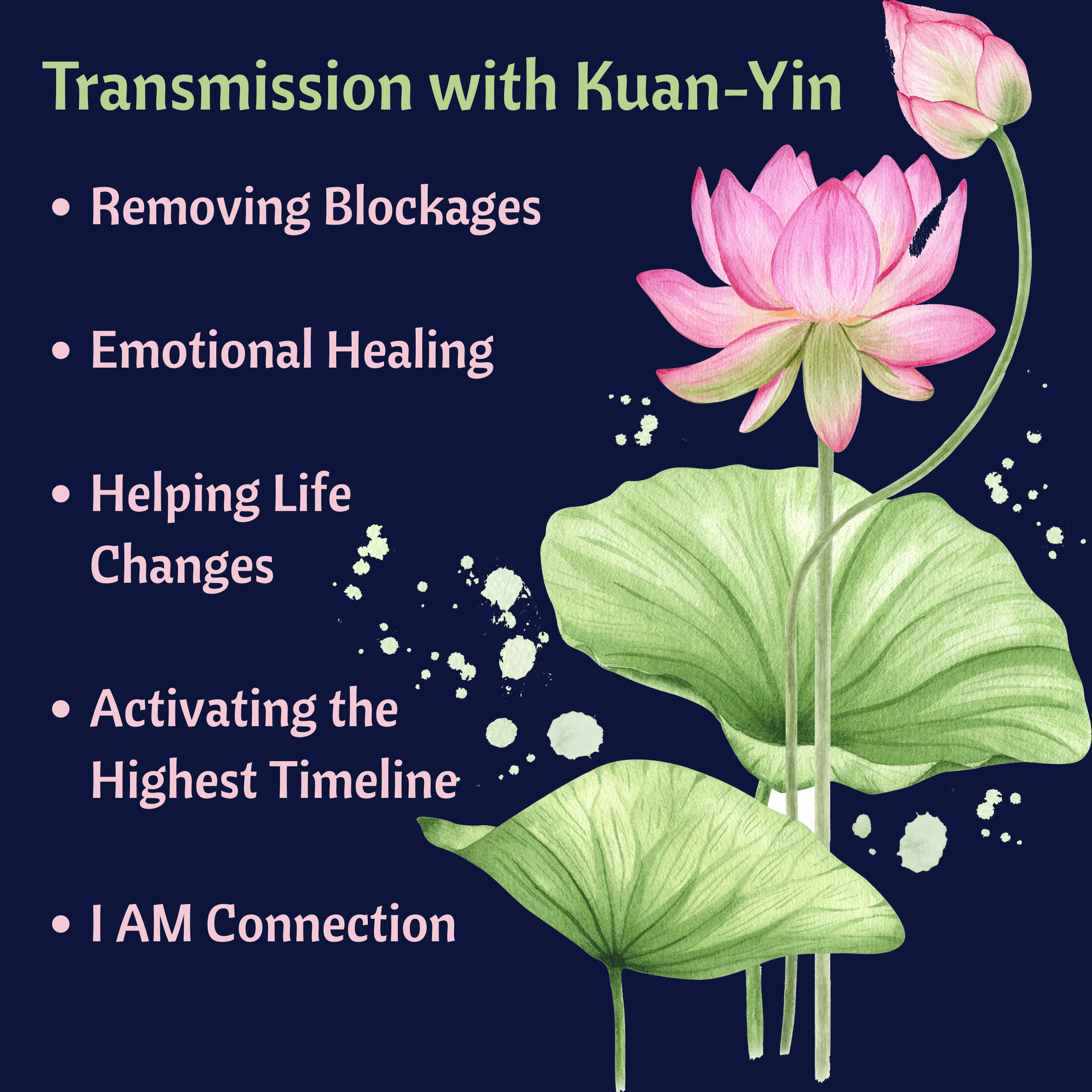 Kuan-Yin – healing transmission: Supporting Life Changes episode artwork