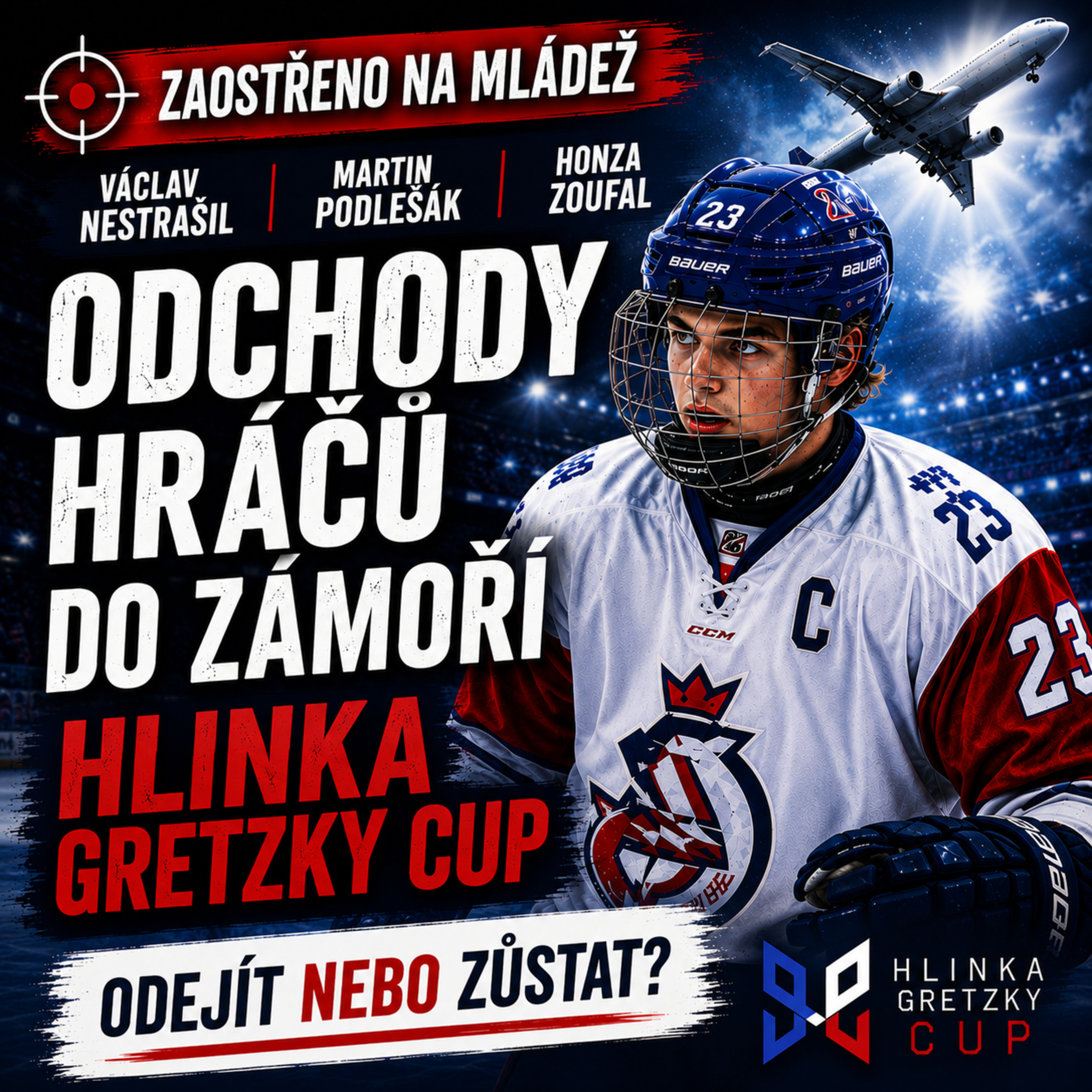 Zaostřeno na mládež: Odchody hráčů do zámoří a Hlinka Gretzky Cup očima agenta a scouta