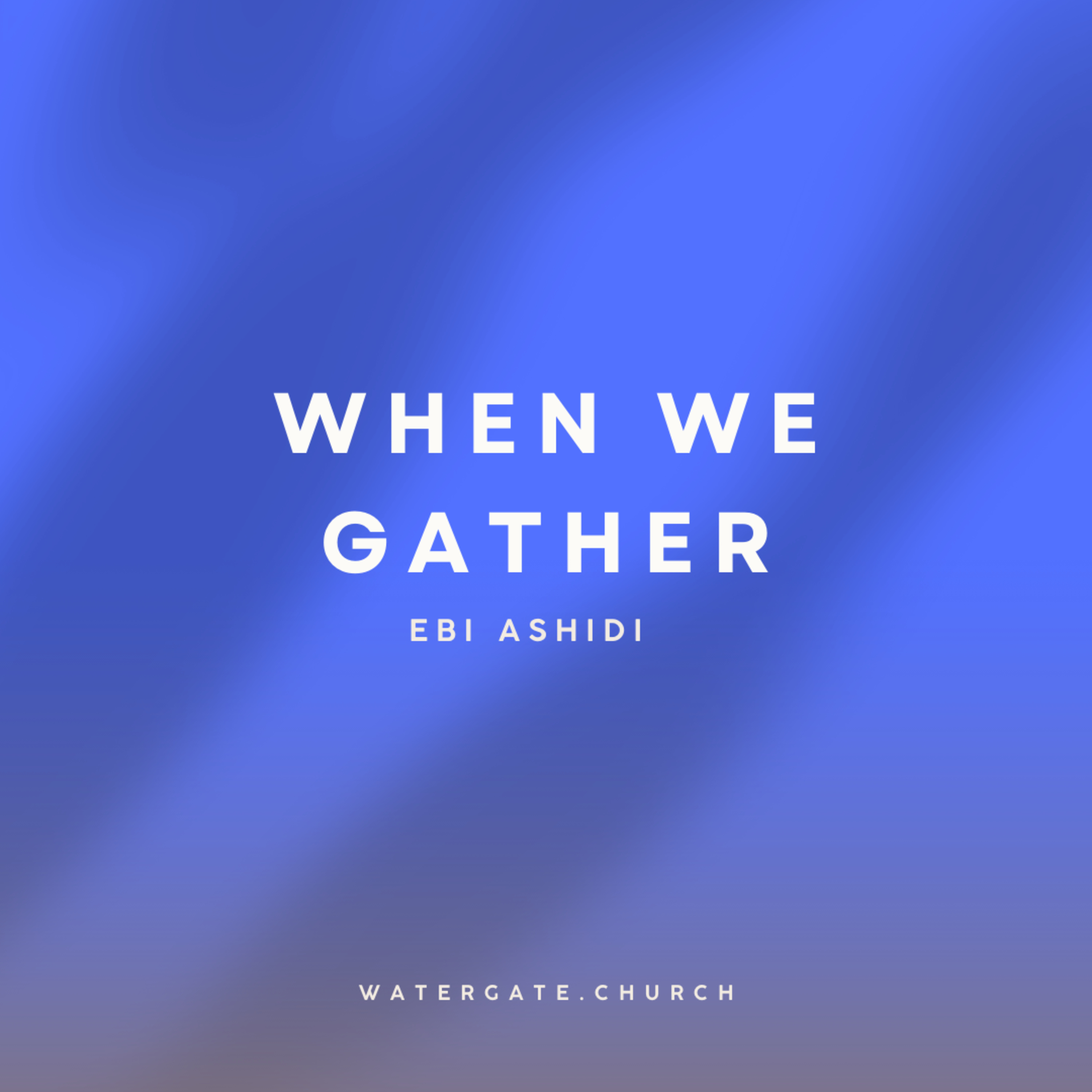 When we gather episode artwork
