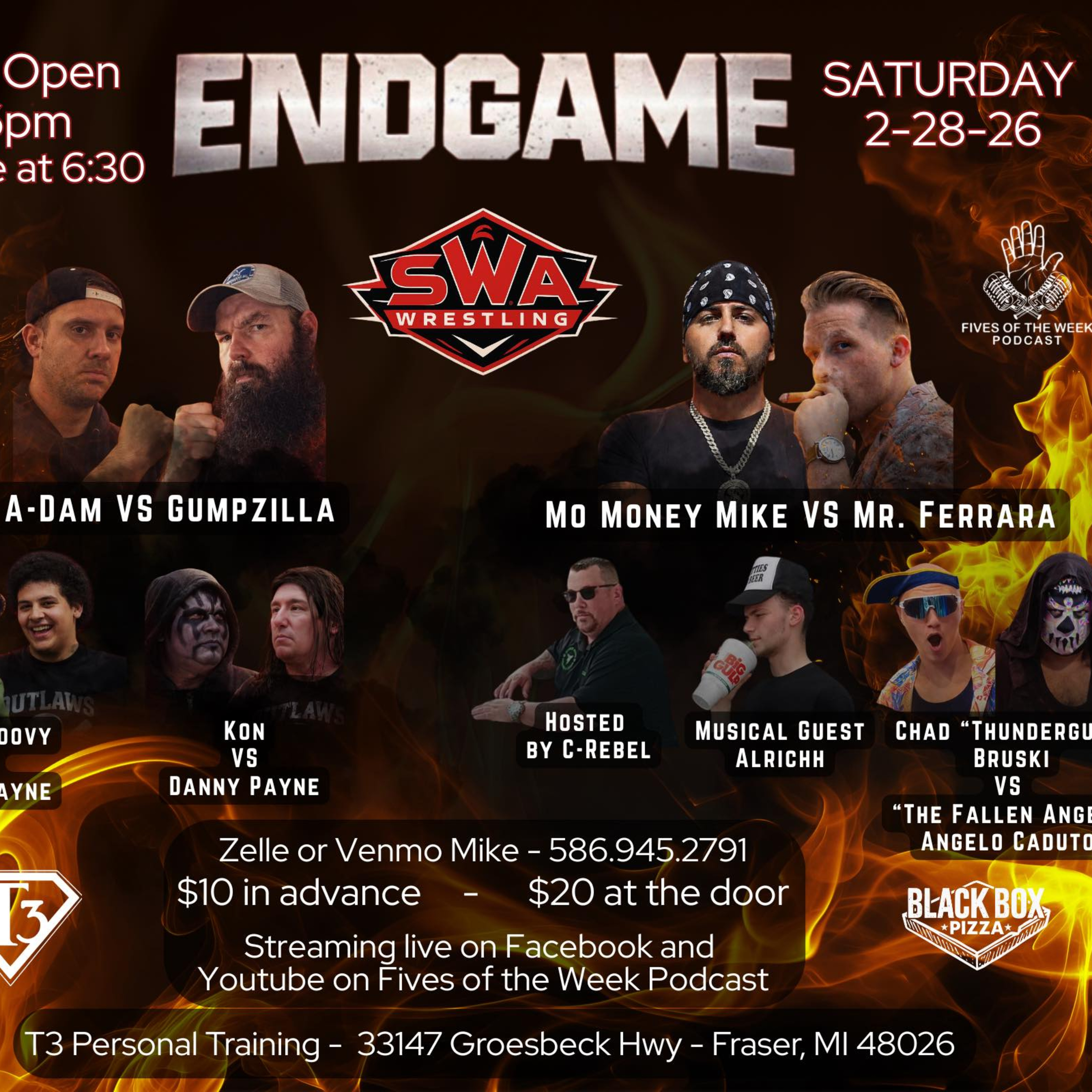 SWA Endgame Preview with Special Guest Jeremy Jam episode artwork