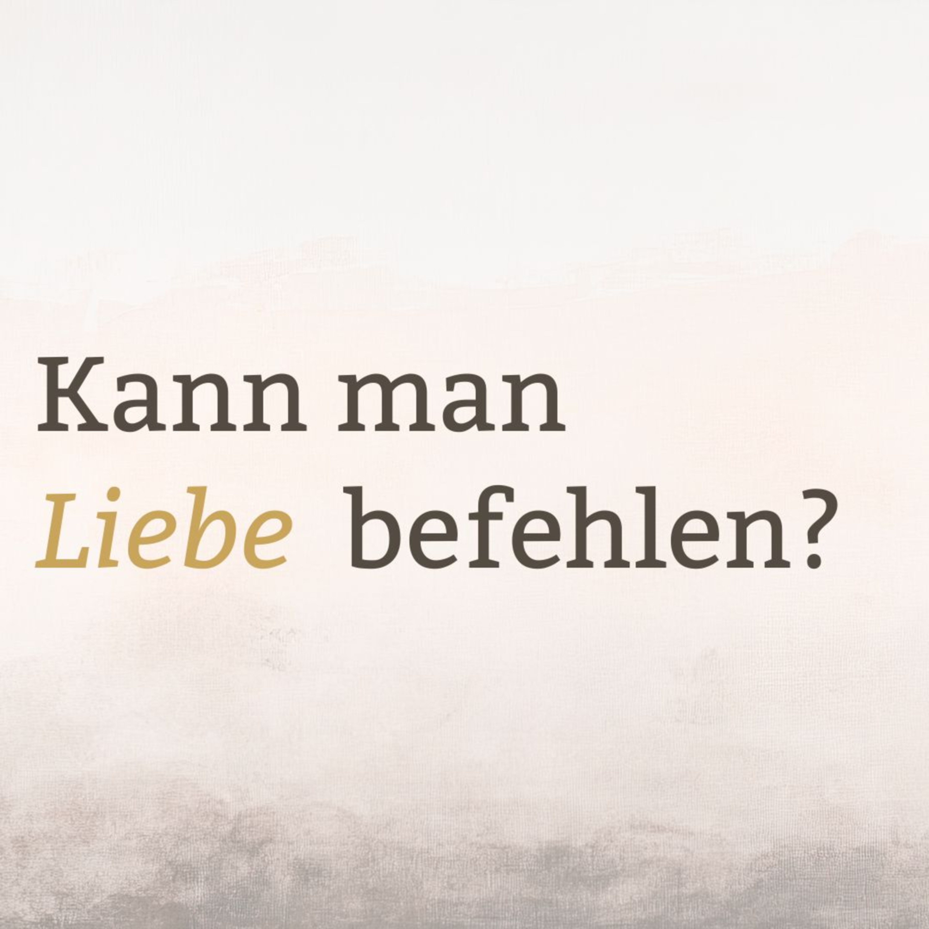 Kann man Liebe befehlen? episode artwork