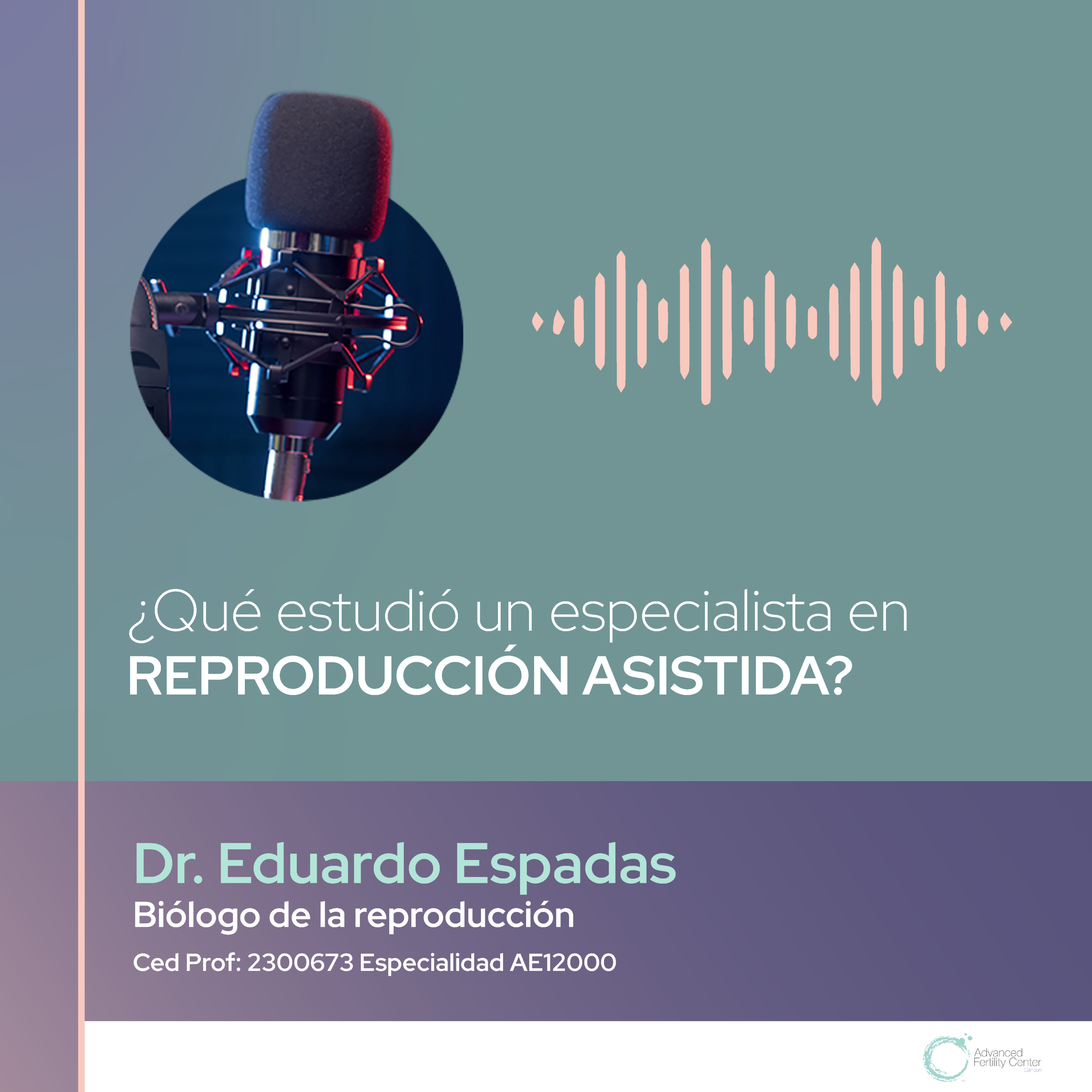 E161 - ¿Qué estudió un especialista en reproducción asistida? episode artwork