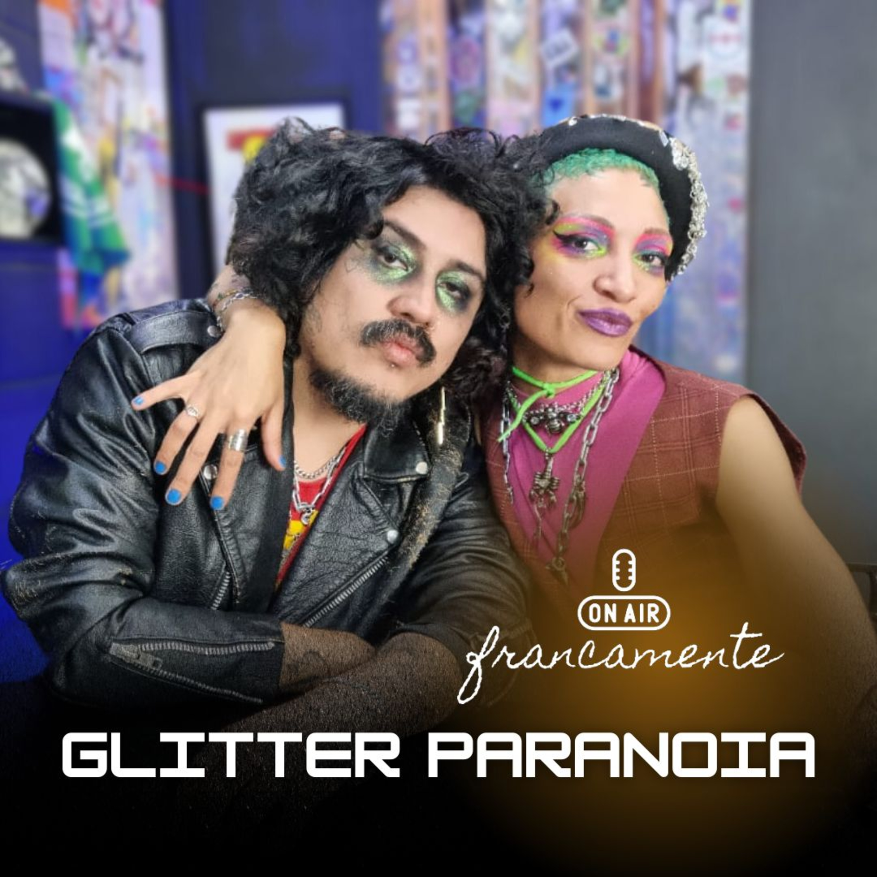 #715 - Glitter Paranoia | Cripa e Ella Santa Fé | Francamente com Tainan Franco episode artwork