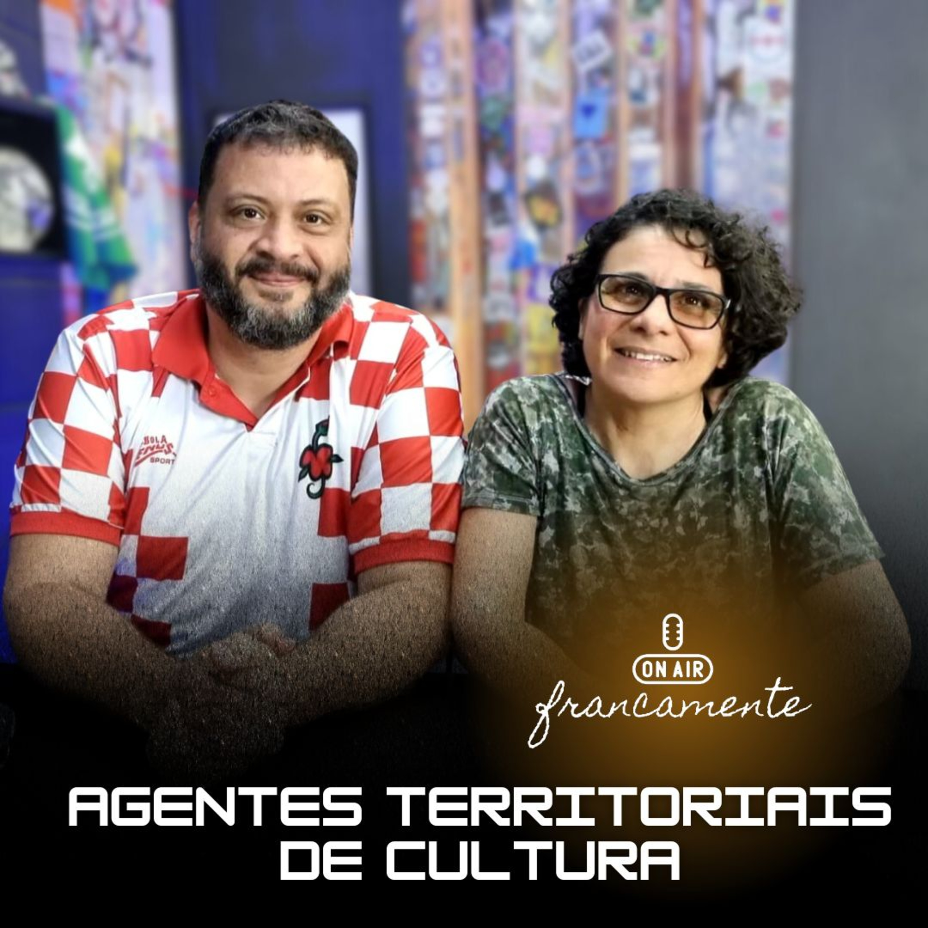 #733 - Agentes Territoriais de Cultura | Thiago e Alcione | Francamente com Tainan Franco episode artwork