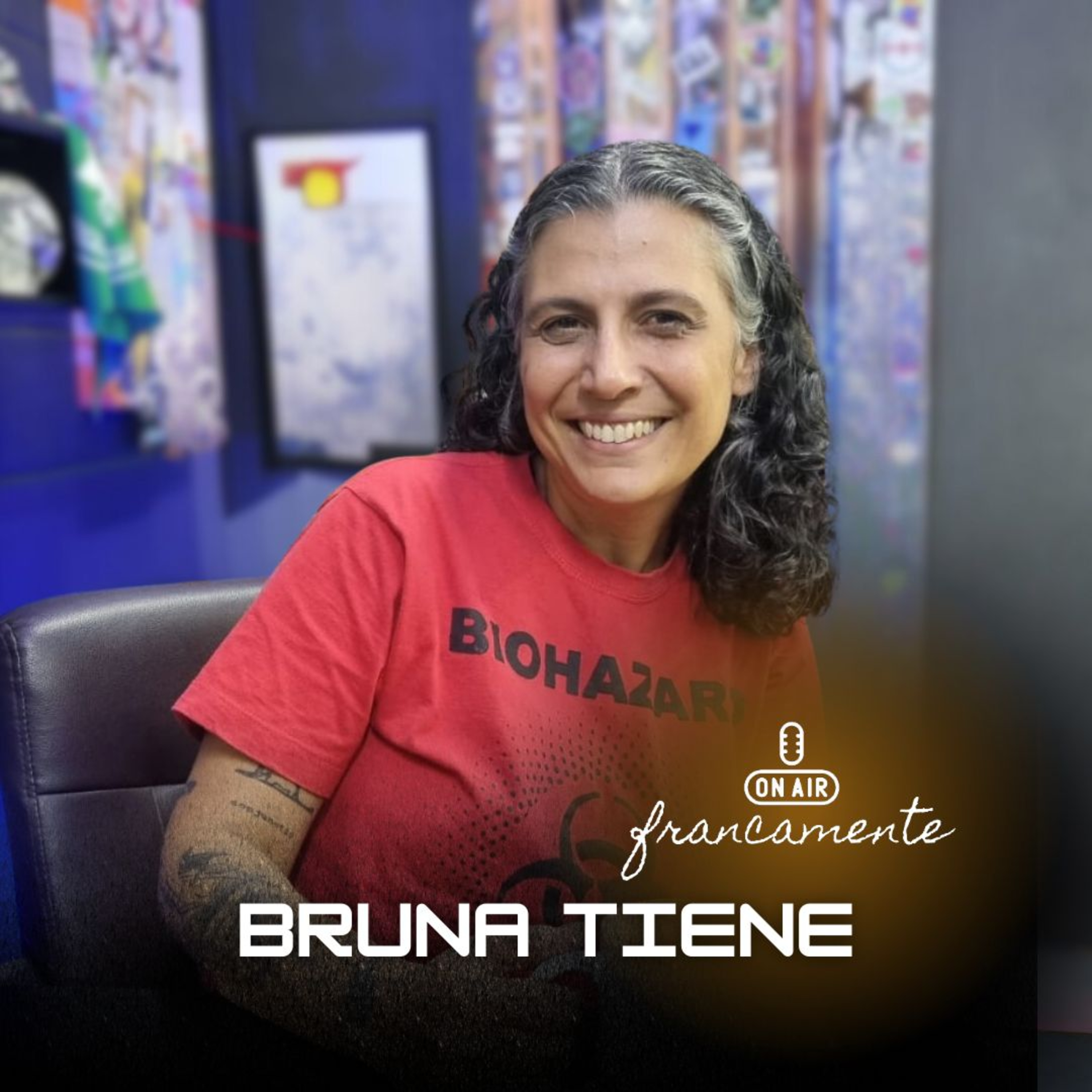 #781 - Bruna Tiene | Cafofo Literário, um sebo virtual | Francamente com Tainan Franco episode artwork