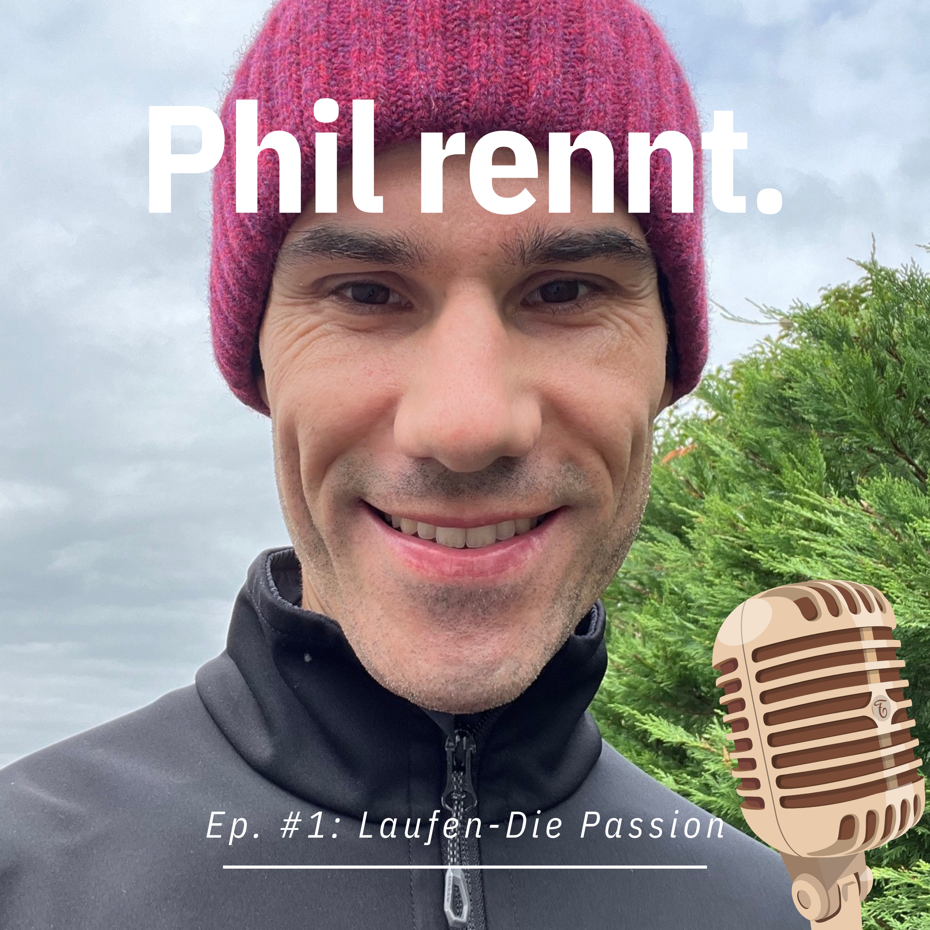 Phil rennt.