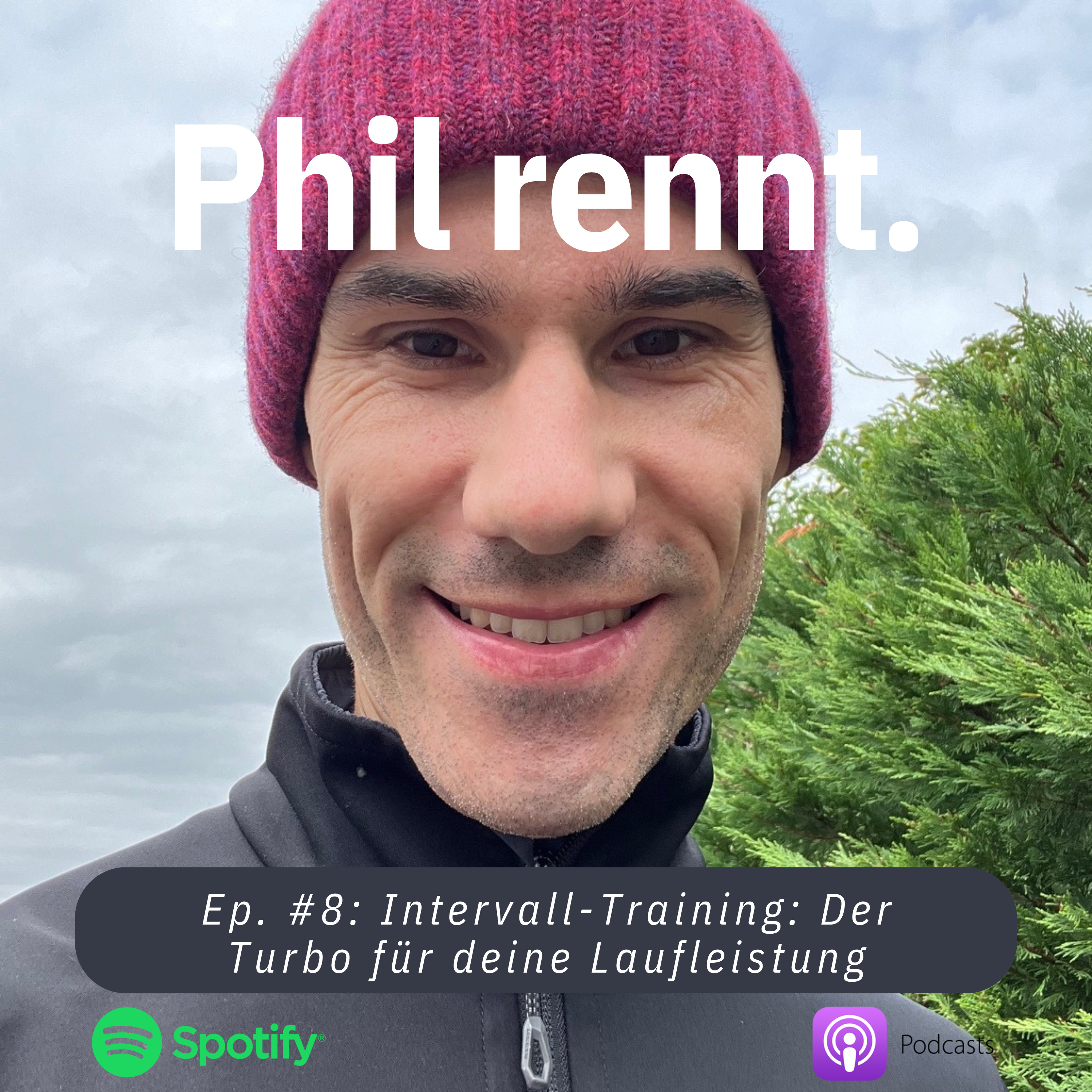 Phil rennt.