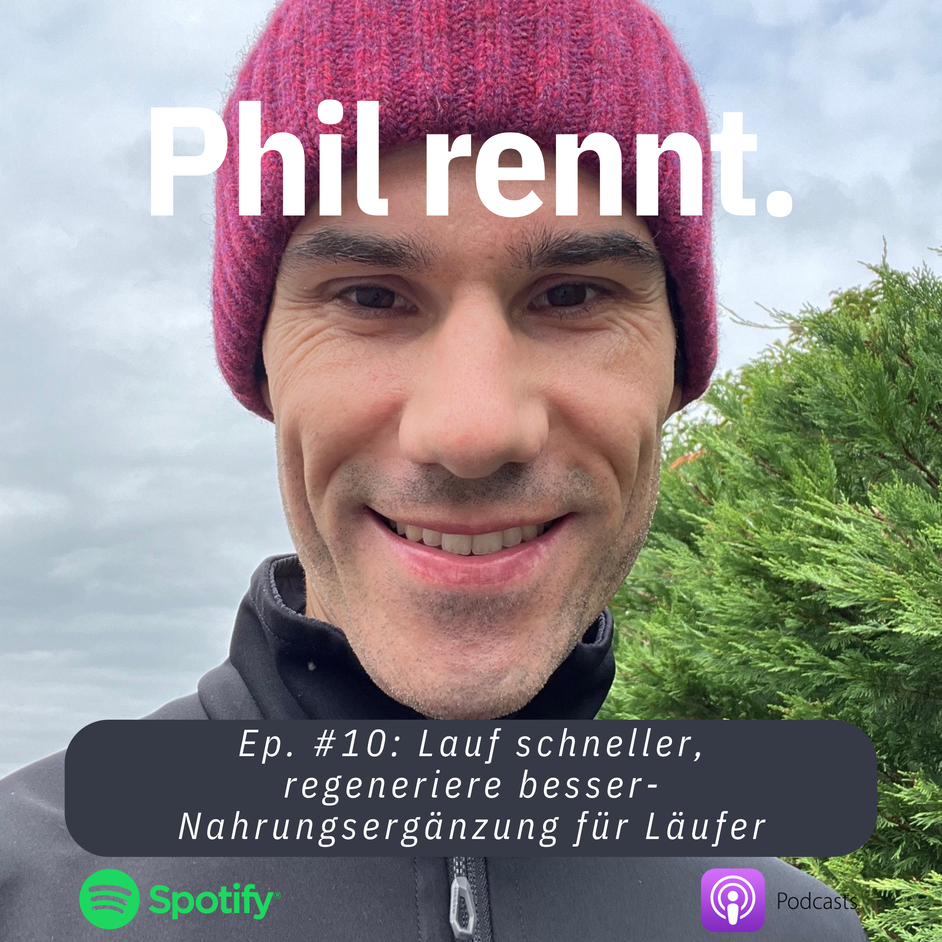 Phil rennt.