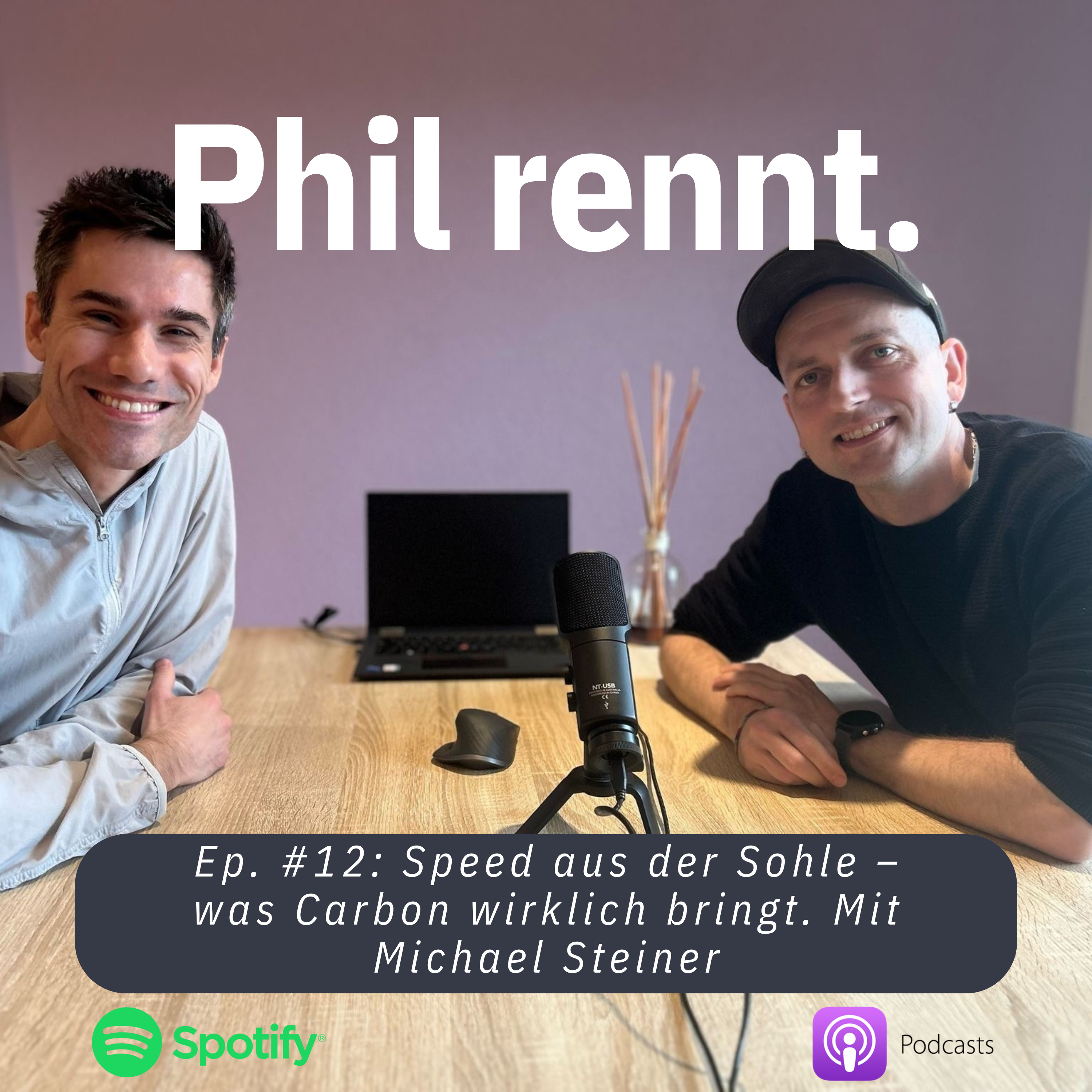 Phil rennt.
