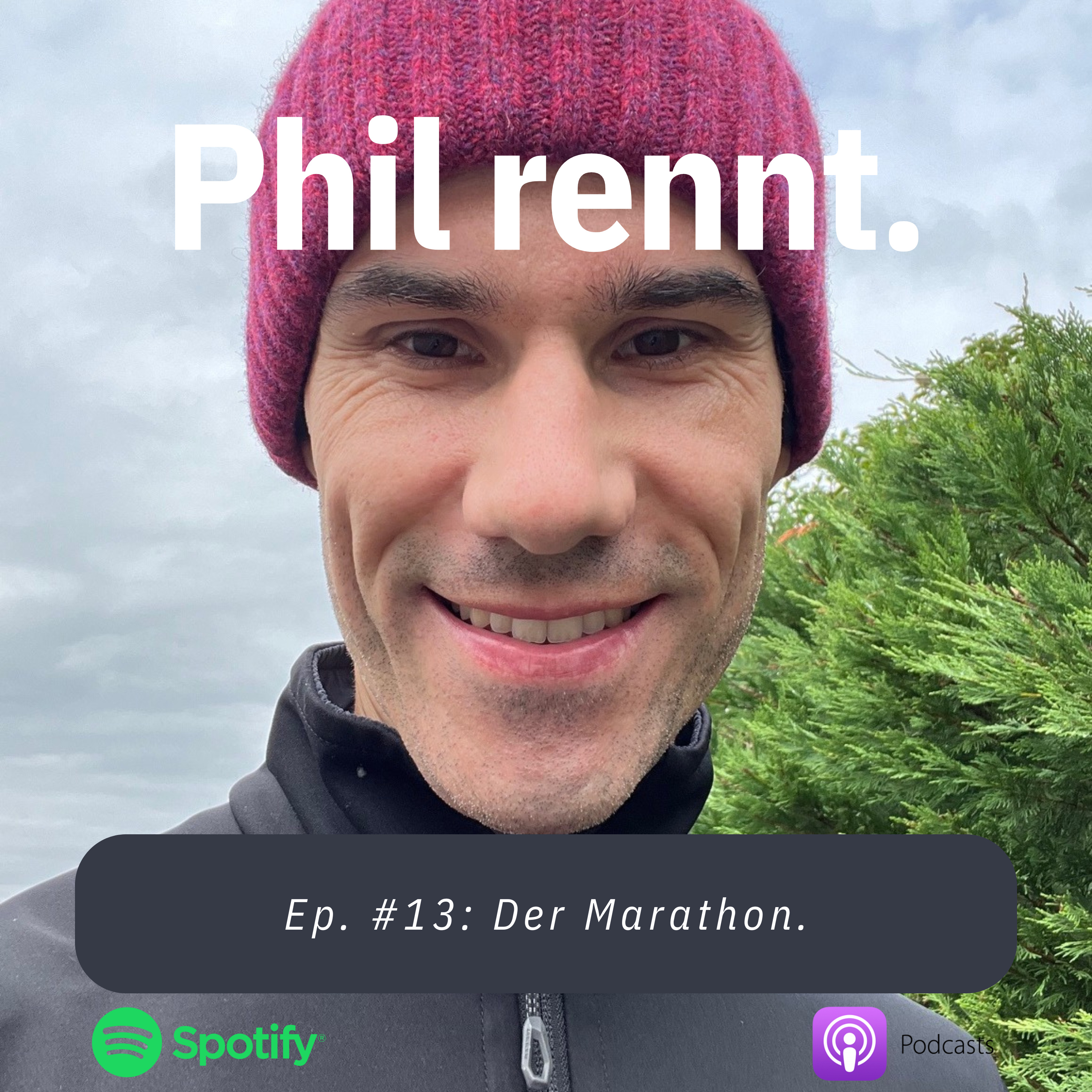 Phil rennt.