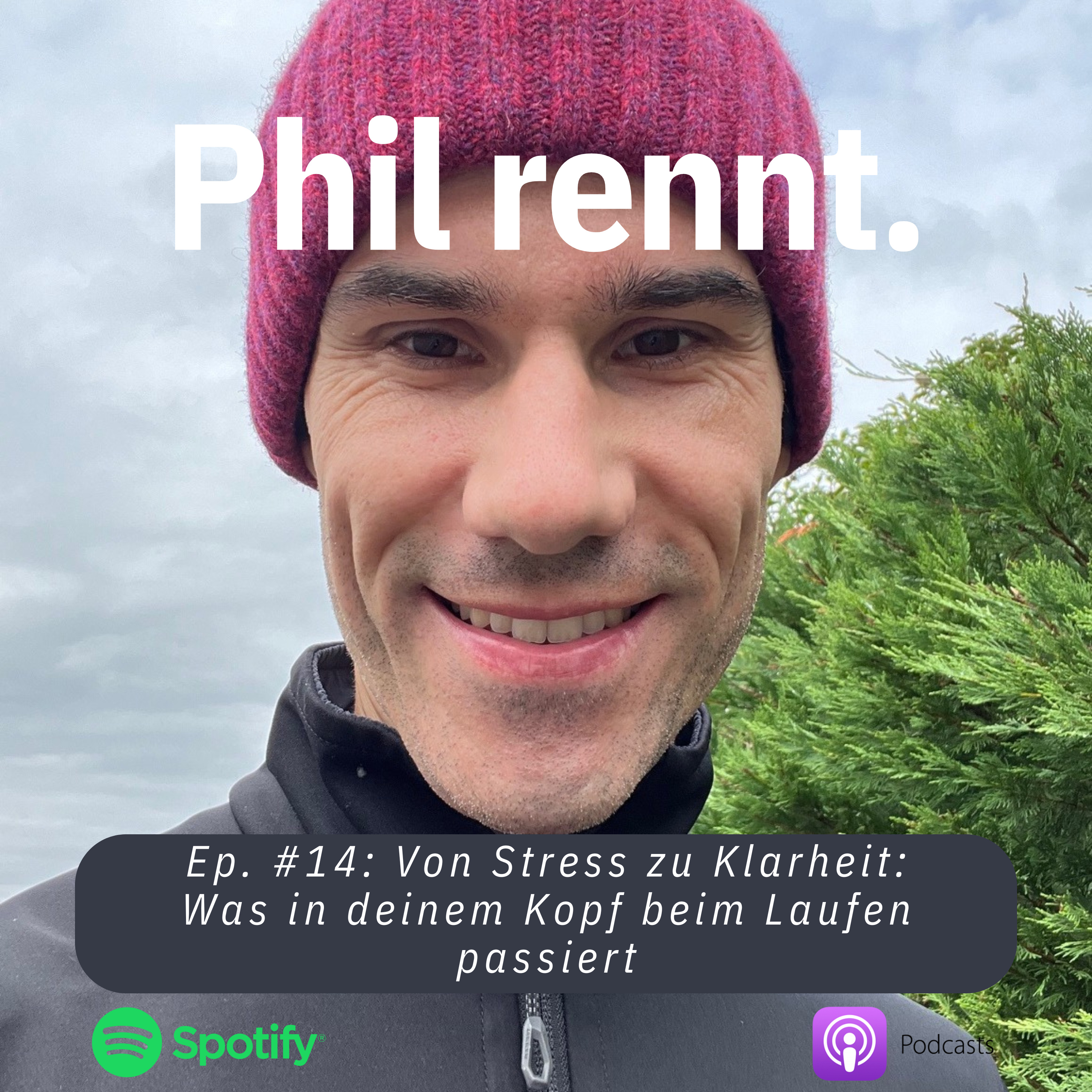 Phil rennt.
