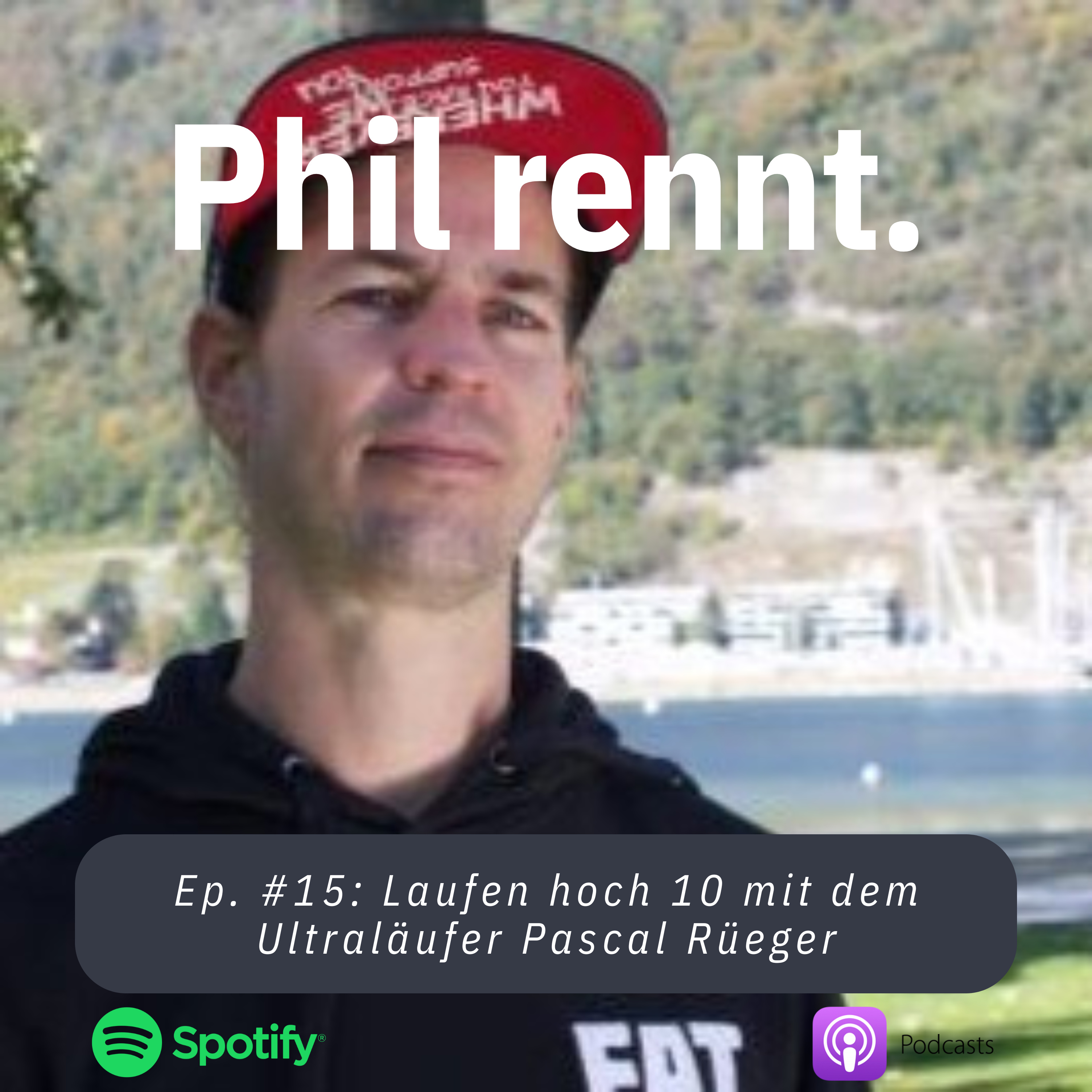 Phil rennt.