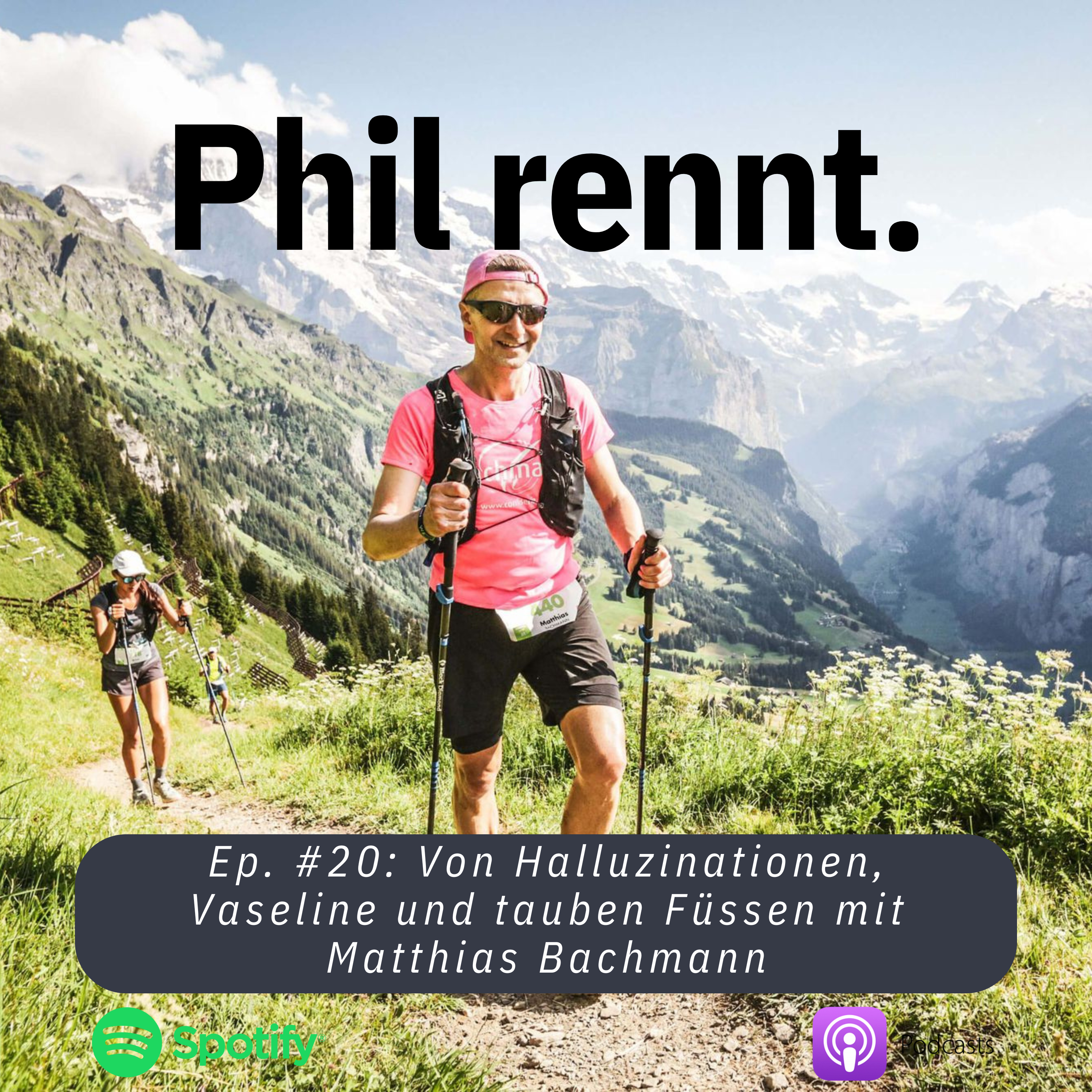 Phil rennt.