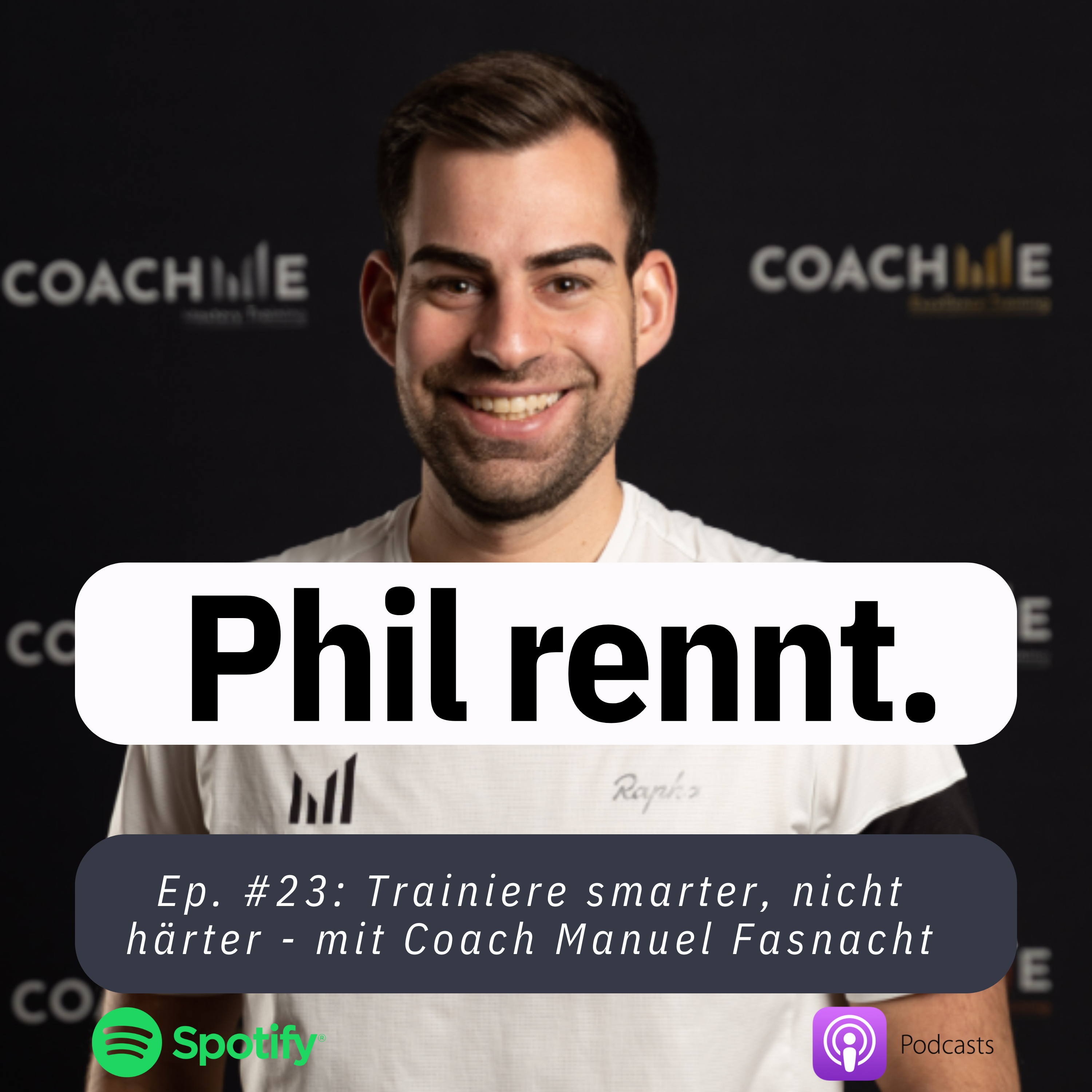 Phil rennt.