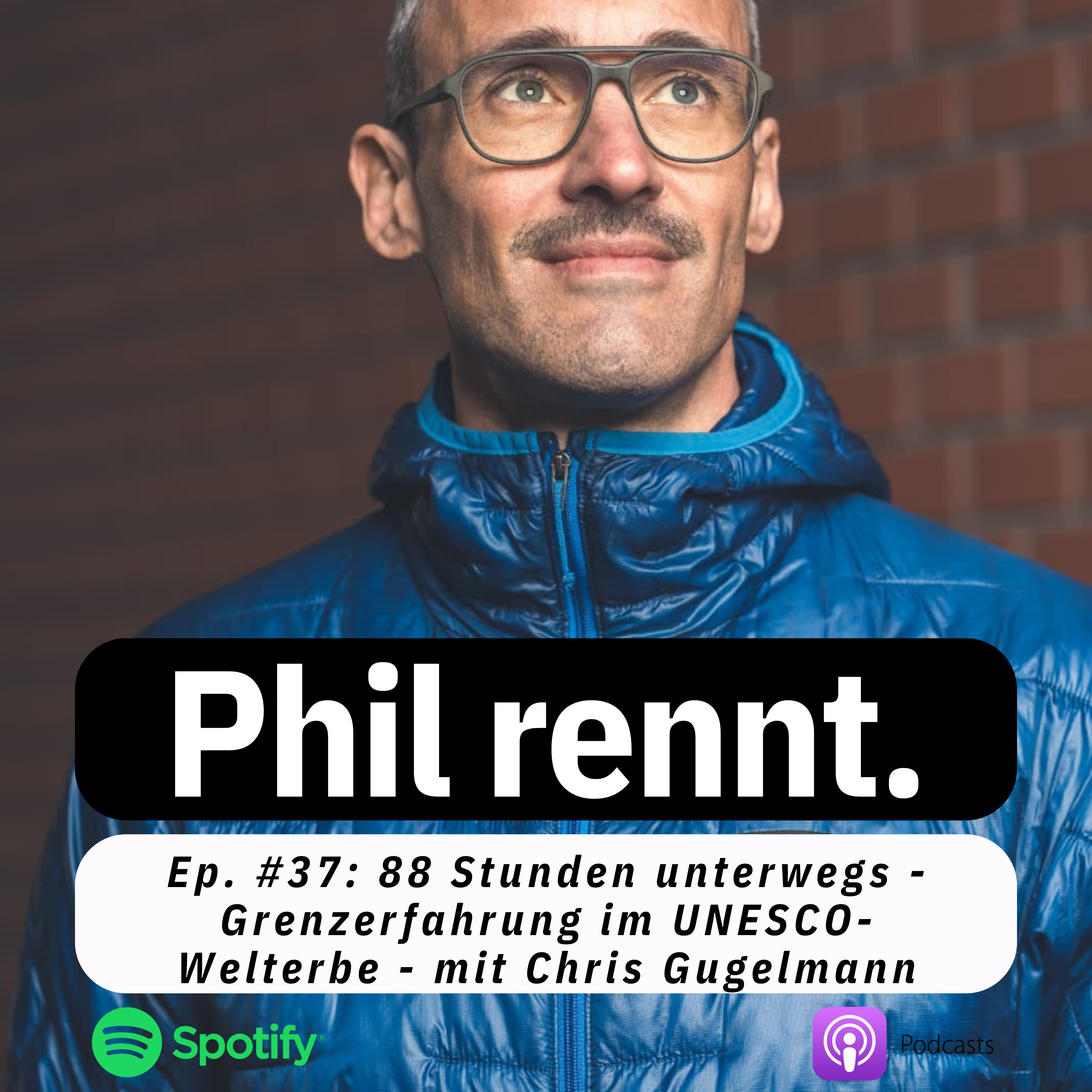Phil rennt.