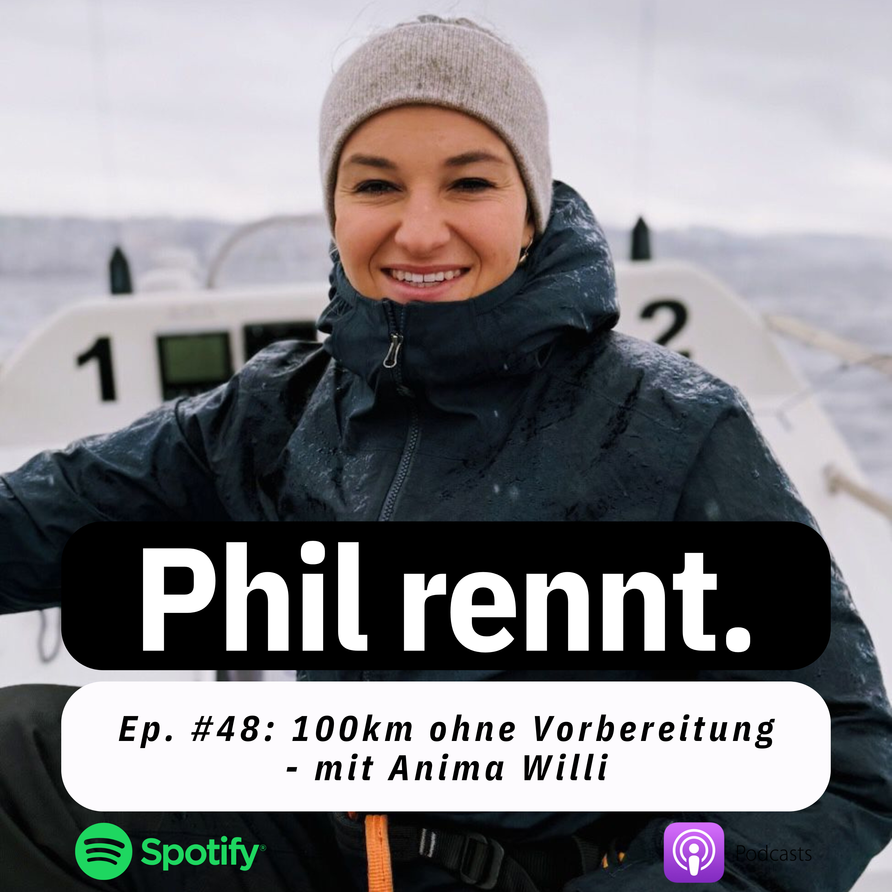 Phil rennt.