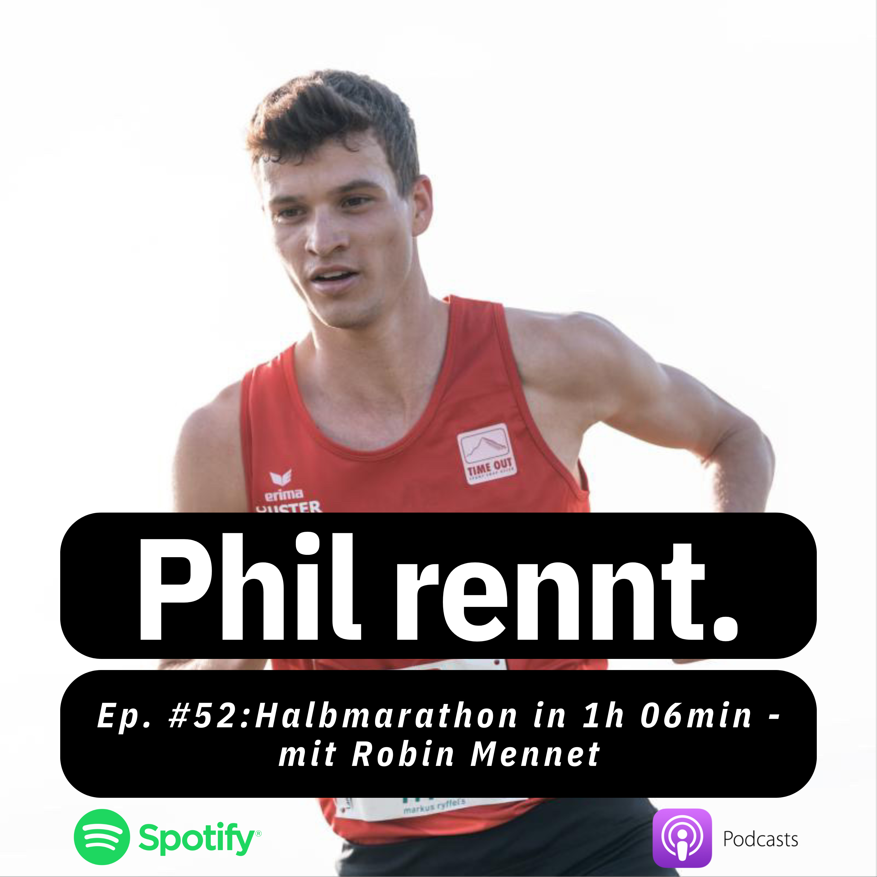 Phil rennt.