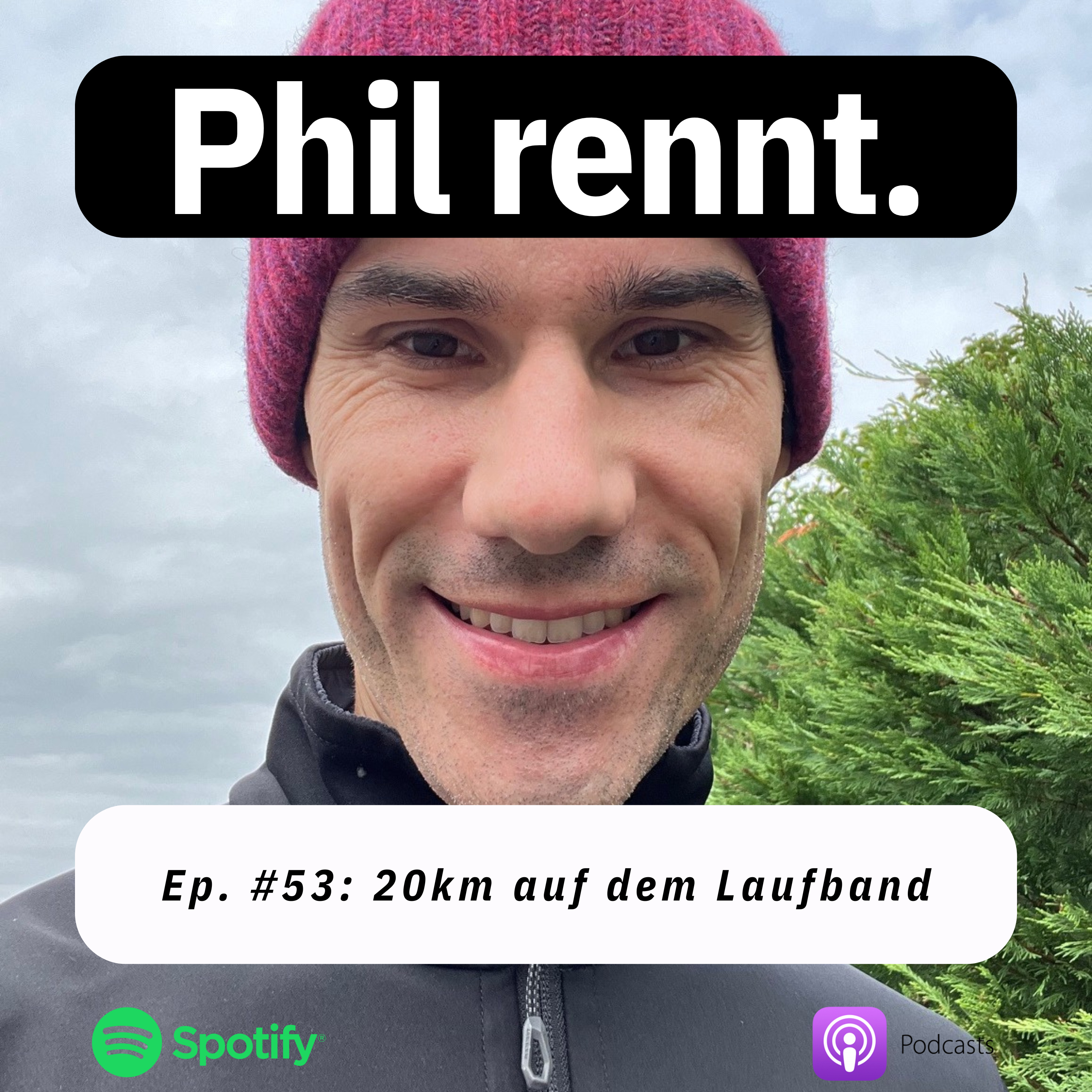 Phil rennt.