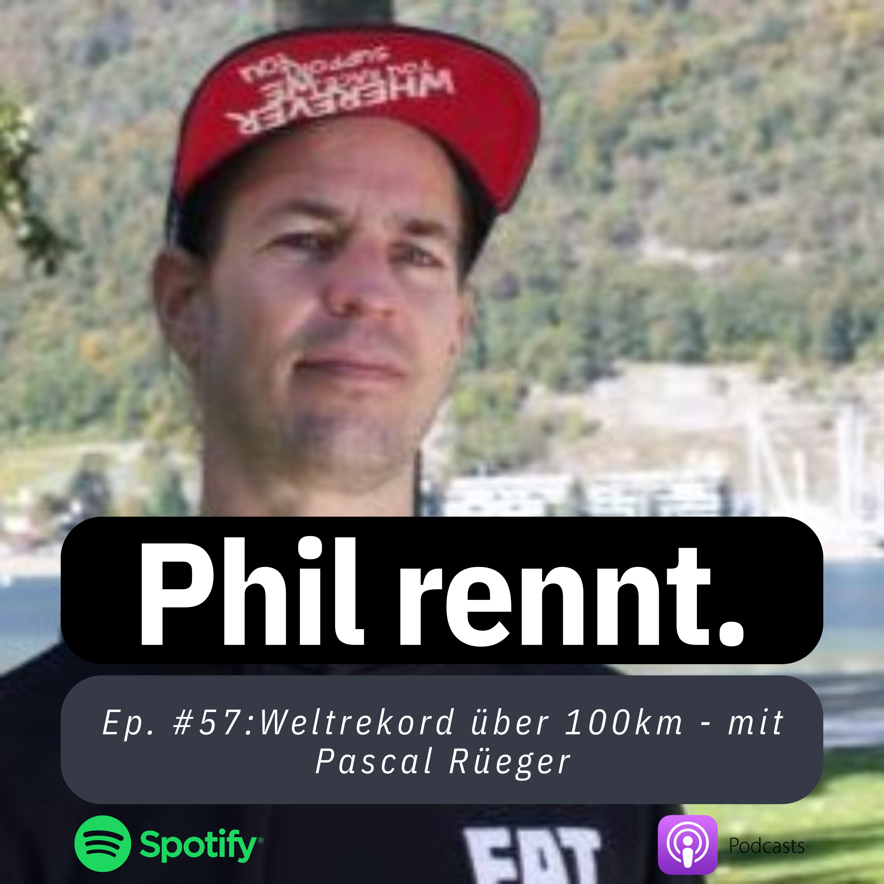 Phil rennt.