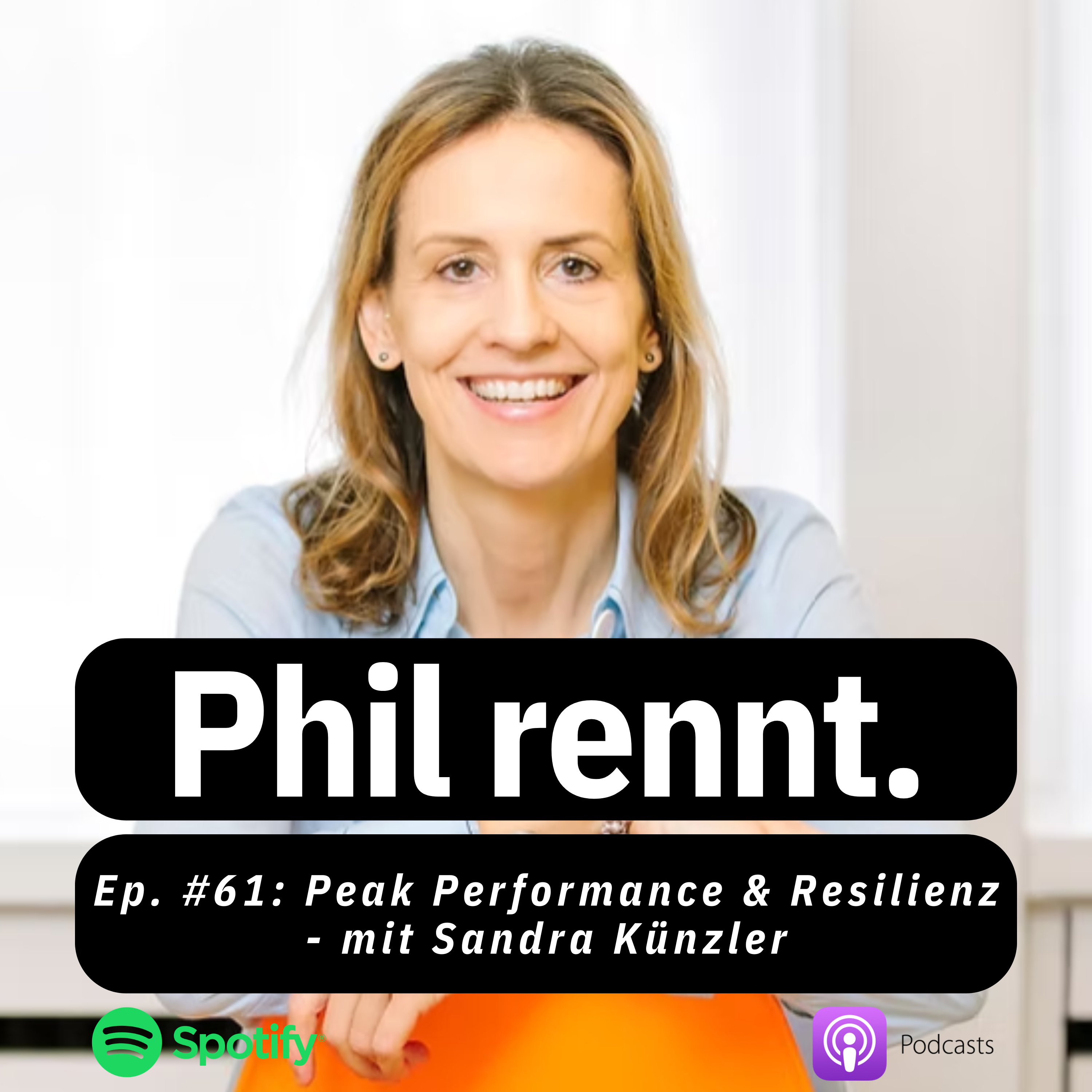 Phil rennt.