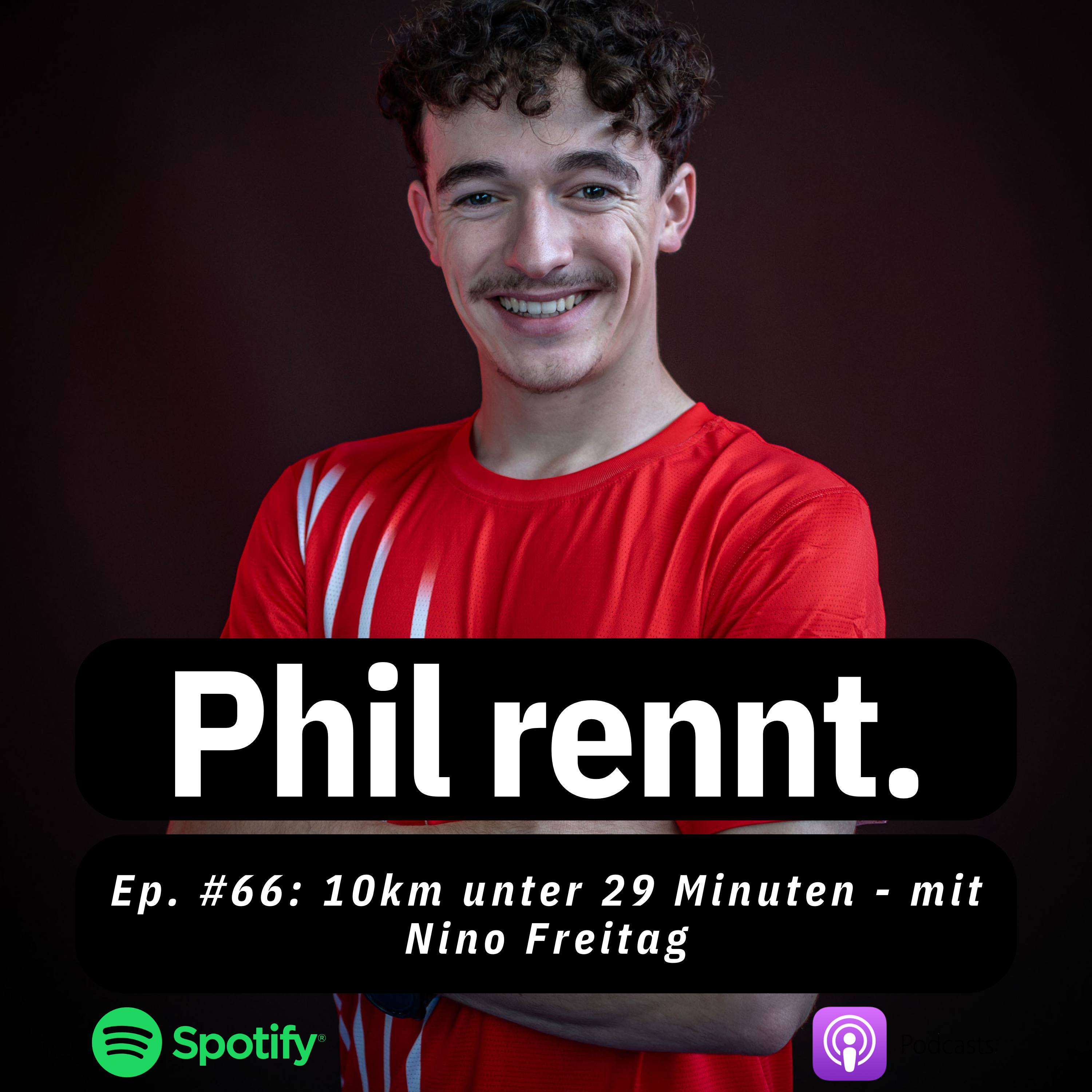 Phil rennt.